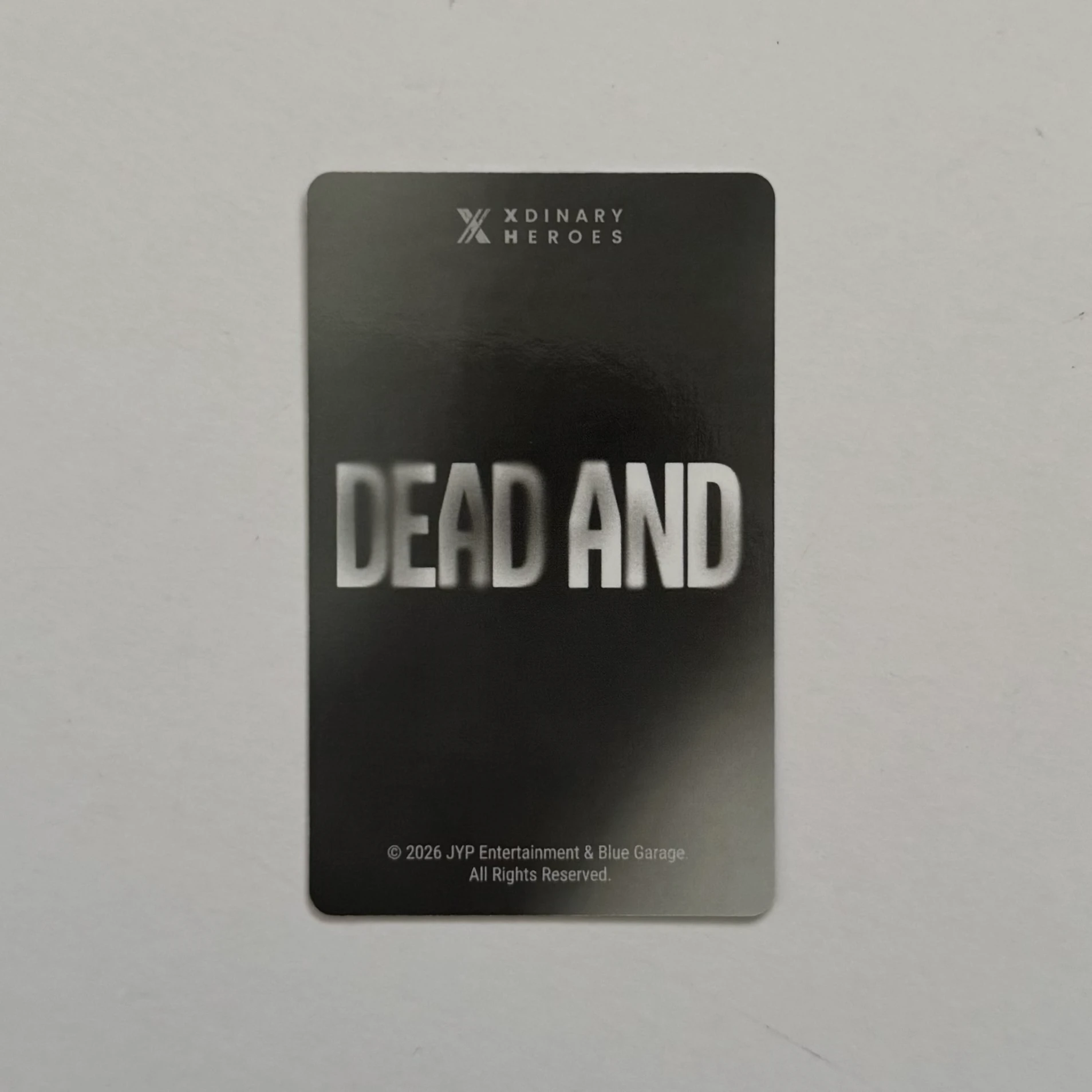 Xdinary Heroes Gunil Xdinary Heroes - Gunil - DEAD AND Album fans shop pob (pre-order benefit) listing photo 2