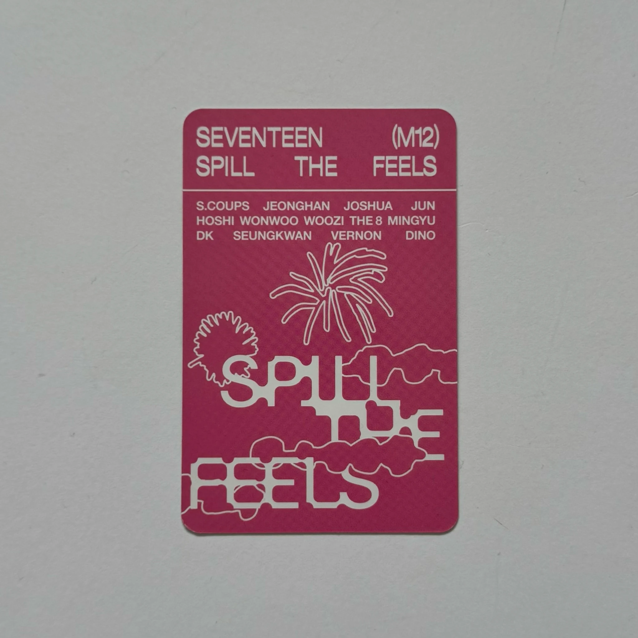 SEVENTEEN S.Coups SEVENTEEN - S.Coups - Spill the Feels Album album photocard carat version listing photo 2