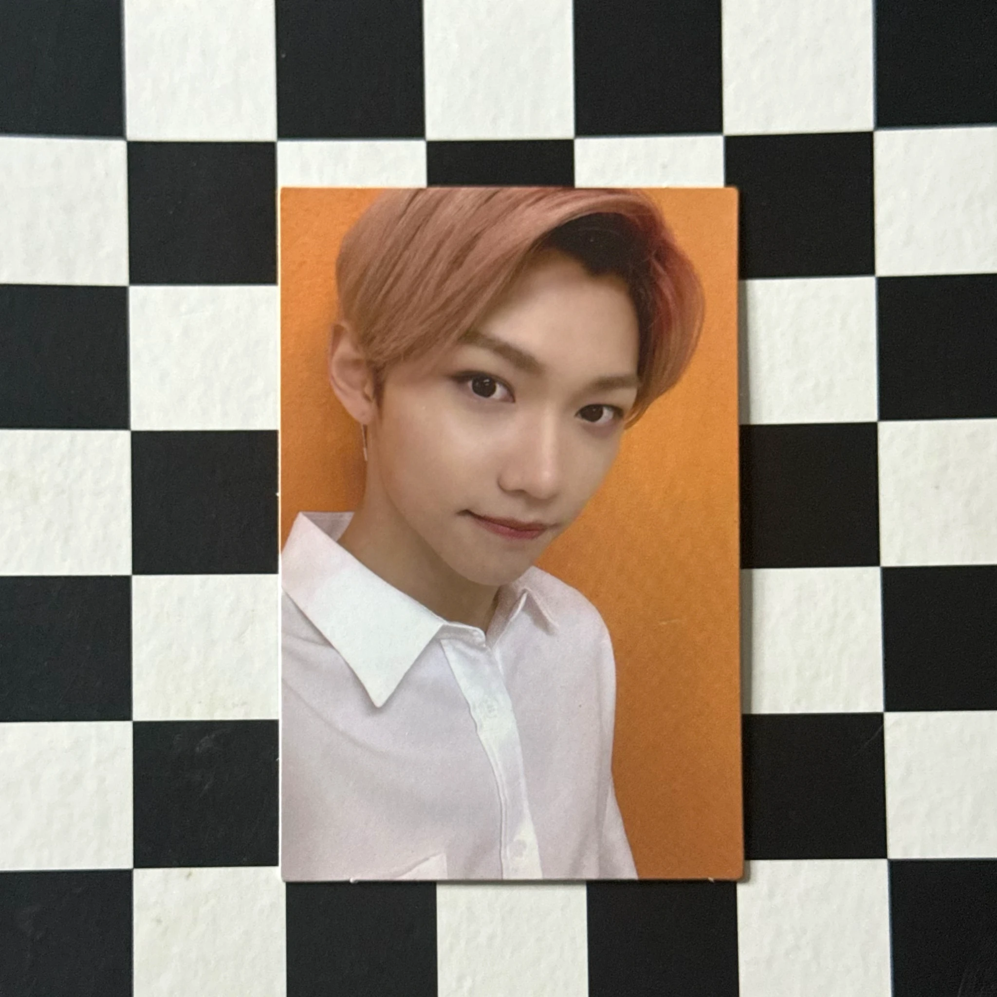 Stray Kids Felix Stray Kids - Felix - GO LIVE Album album photocard A version double-sided back side listing photo 2