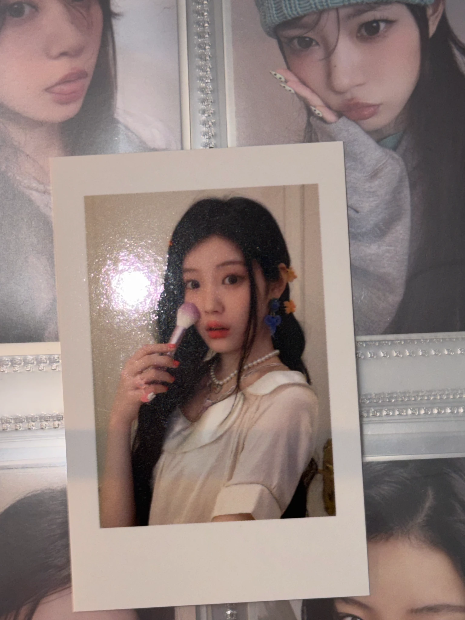ILLIT Wonhee ILLIT - Wonhee - MAMIHLAPINATAPAI Album blue dream media (bdm) fansign polaroid listing photo 2