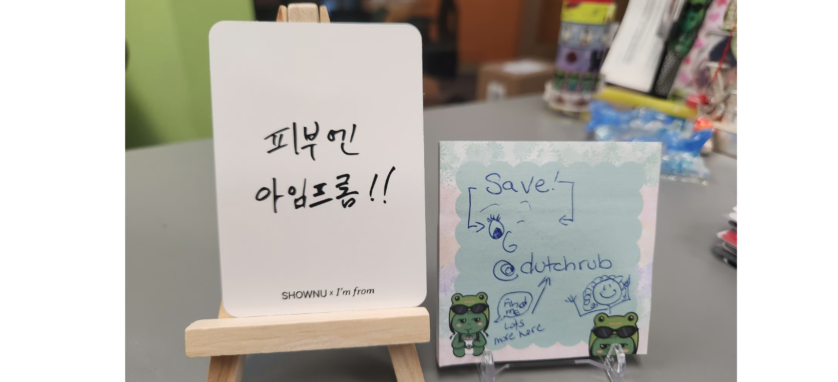 MONSTA X Shownu MONSTA X - Shownu - SHOWNU x I'm From Other brand collaboration purchase benefit photocard set i’m from round 2 listing photo 2