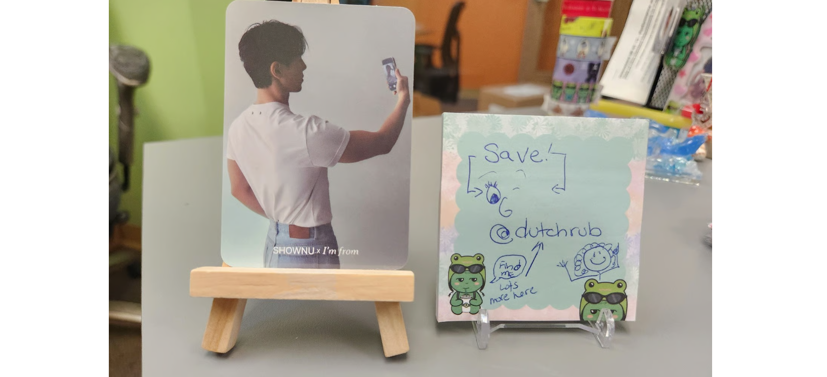 MONSTA X Shownu MONSTA X - Shownu - SHOWNU x I'm From Other brand collaboration purchase benefit photocard set i’m from round 4 double-sided listing photo 2