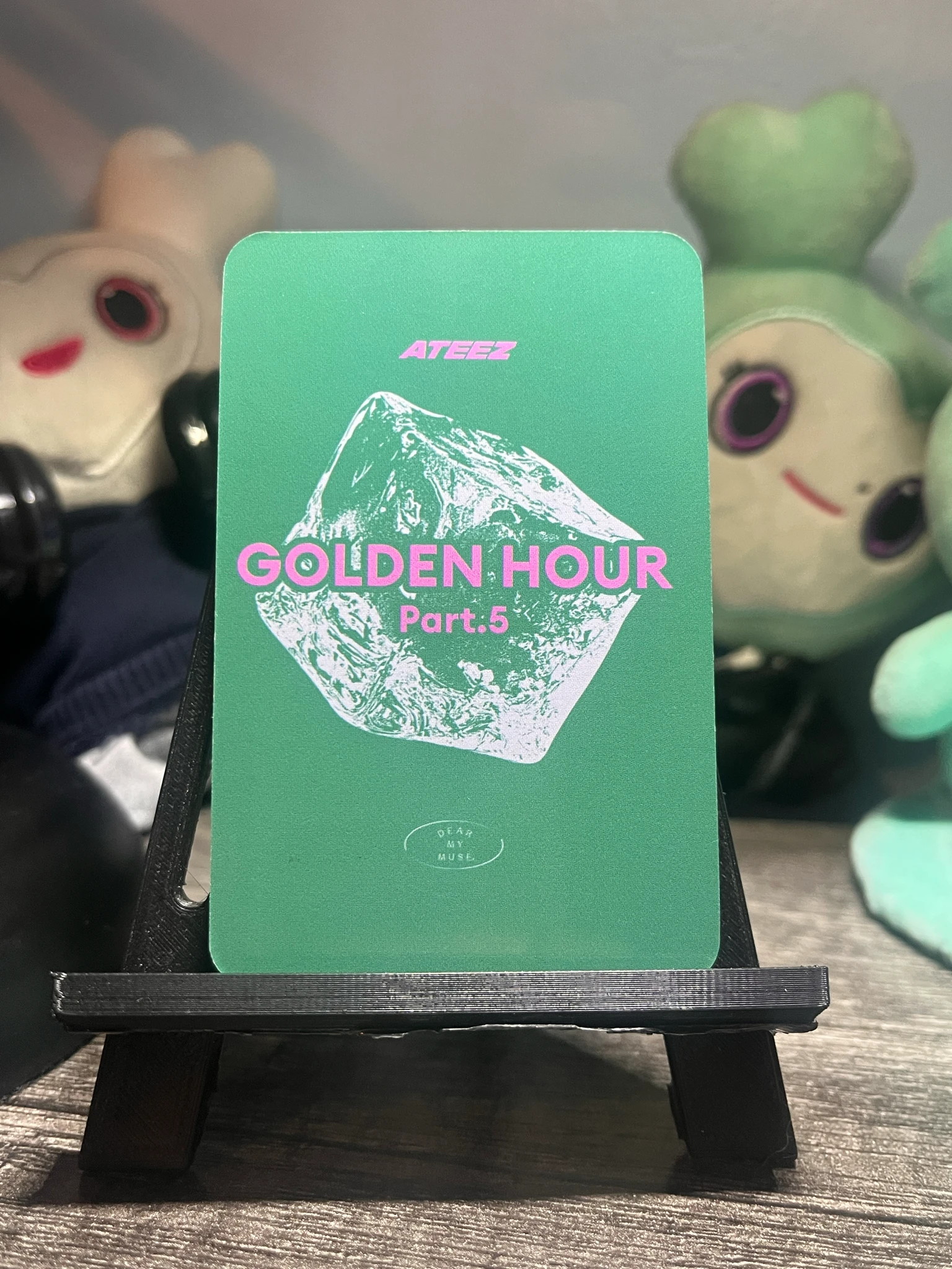 ATEEZ Yunho ATEEZ - Yunho - GOLDEN HOUR : Part.5 Album fansign dear my muse (dmm) round 1 listing photo 2