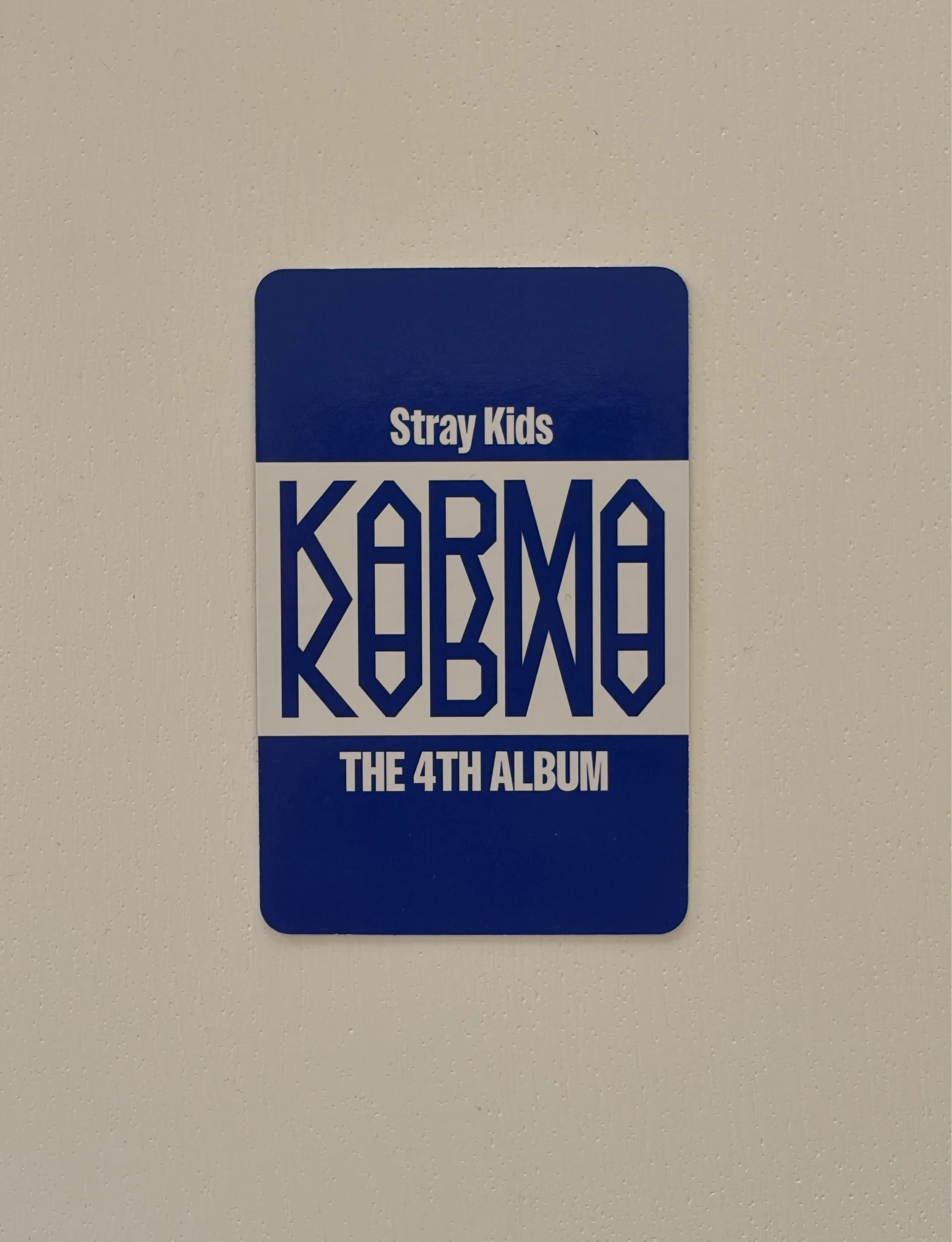 Stray Kids I.N Stray Kids - I.N - KARMA Album album photocard accordion version listing photo 2