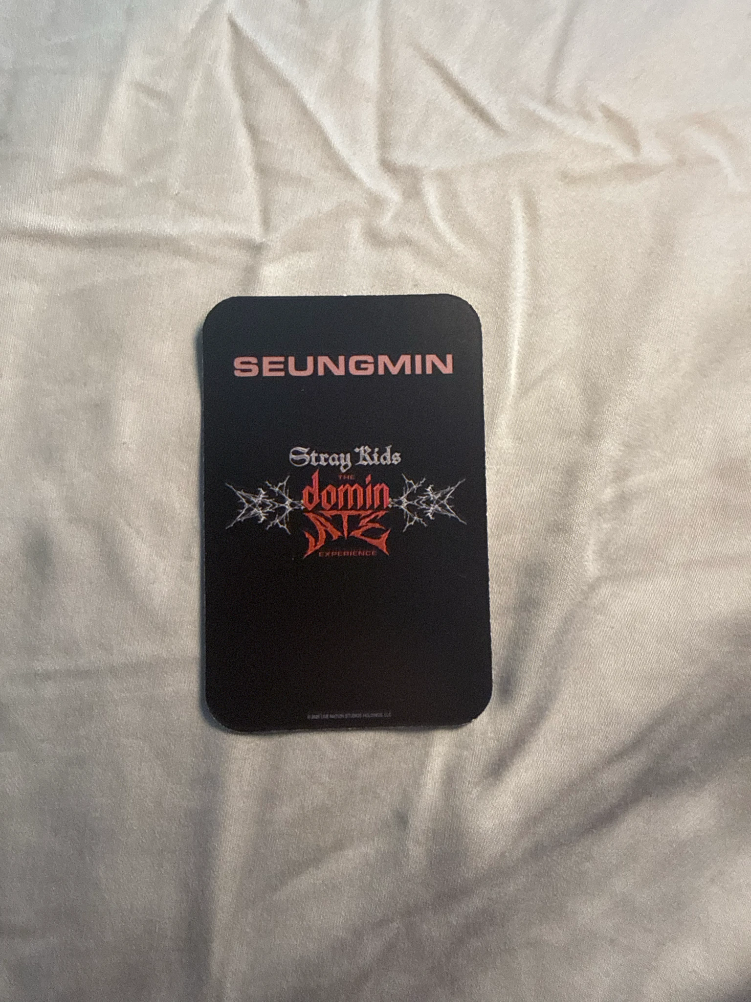 Stray Kids Seungmin Stray Kids - Seungmin - Stray Kids : The dominATE Experience Event photocard set listing photo 2