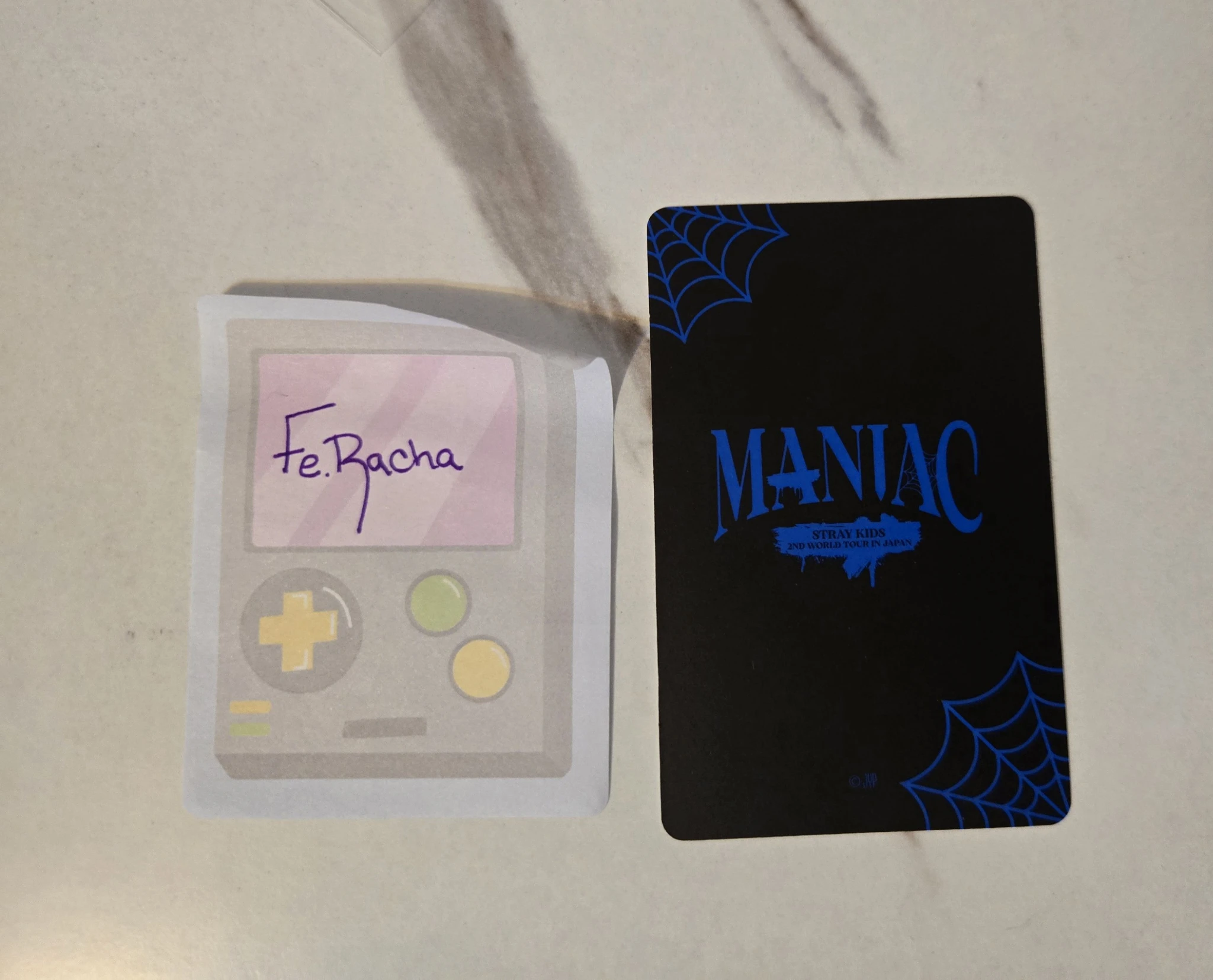 Stray Kids Felix Stray Kids - Felix - Maniac World Tour Event merch photocard polaroid set polaroid A version japan listing photo 2