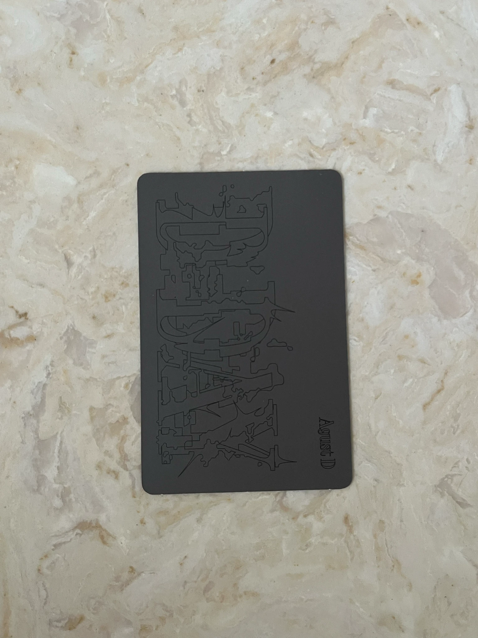 BTS SUGA BTS - SUGA - D-DAY Album album photocard version 02 listing photo 2