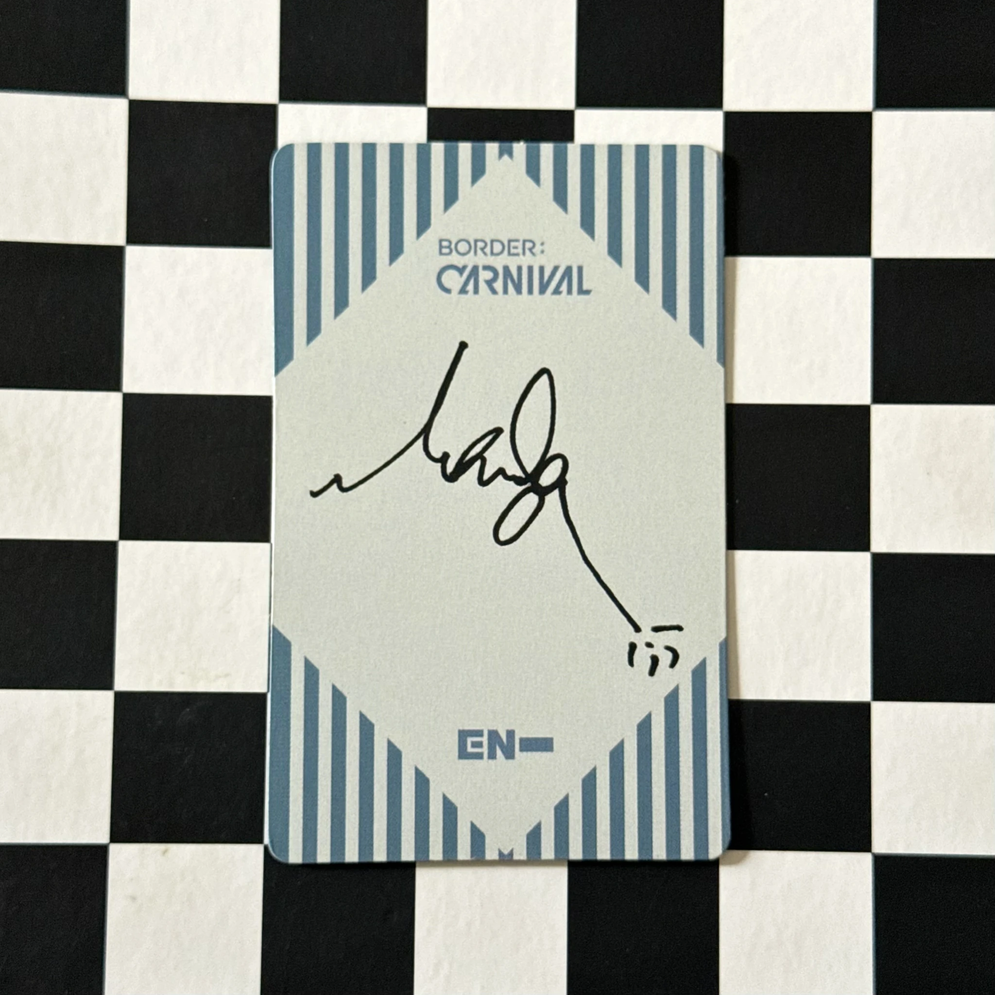 ENHYPEN Ni-ki ENHYPEN - Ni-ki - BORDER: CARNIVAL Album album photocard listing photo 2