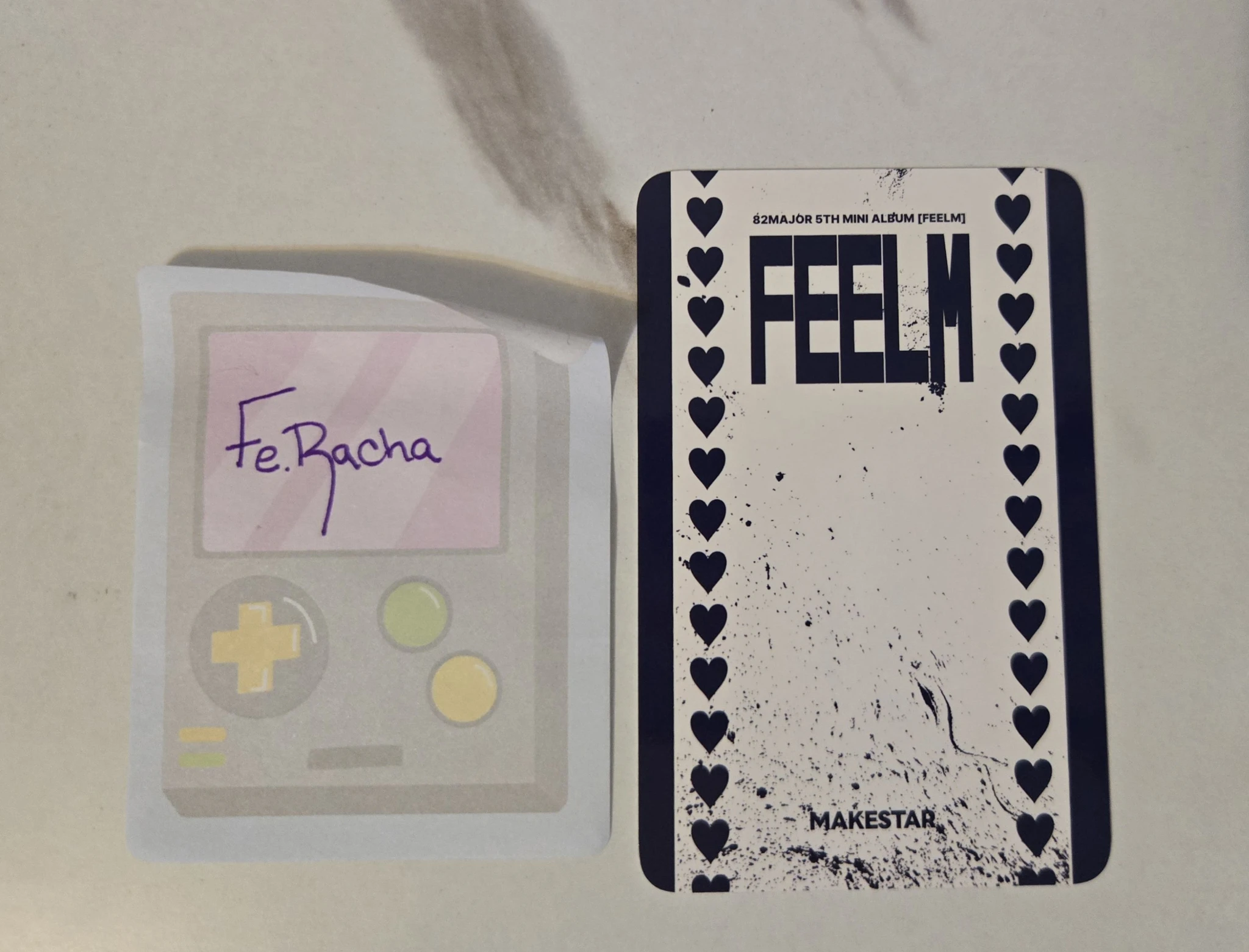 82Major Seongmo 82Major - Seongmo - FEELM Album pob (pre-order benefit) makestar listing photo 2