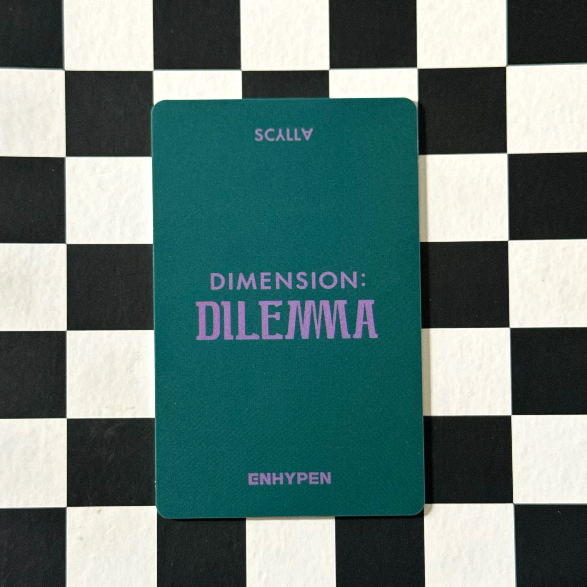 ENHYPEN Ni-ki ENHYPEN - Ni-ki - DIMENSION: DILEMMA Album lucky draw soundwave listing photo 2