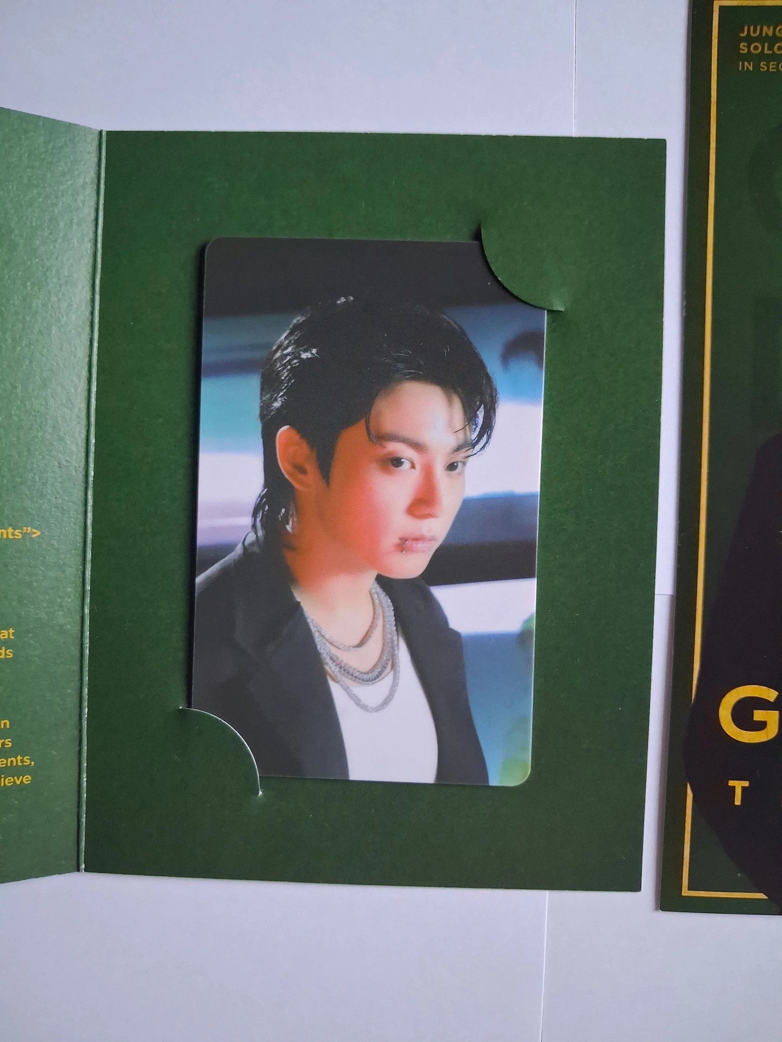 BTS Jungkook BTS - Jungkook - GOLDEN: The Moments Event photo ticket type a listing photo 2