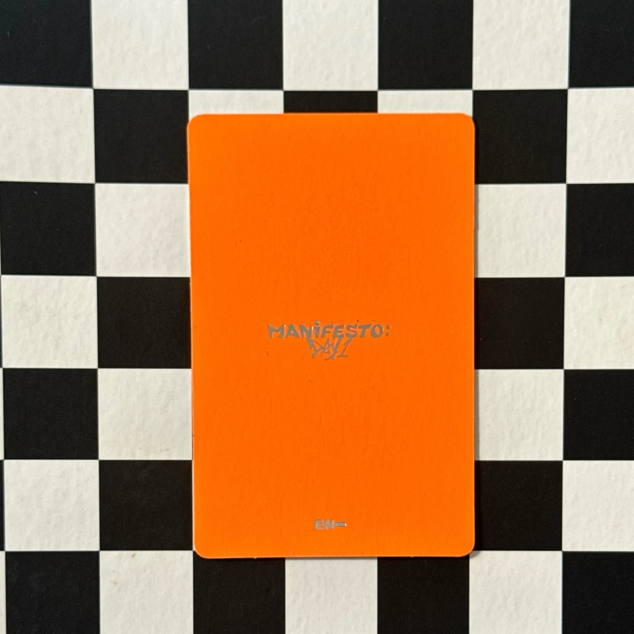 ENHYPEN Ni-ki ENHYPEN - Ni-ki - MANIFESTO: DAY 1 Album album photocard korean album standard version D version M version J version listing photo 2