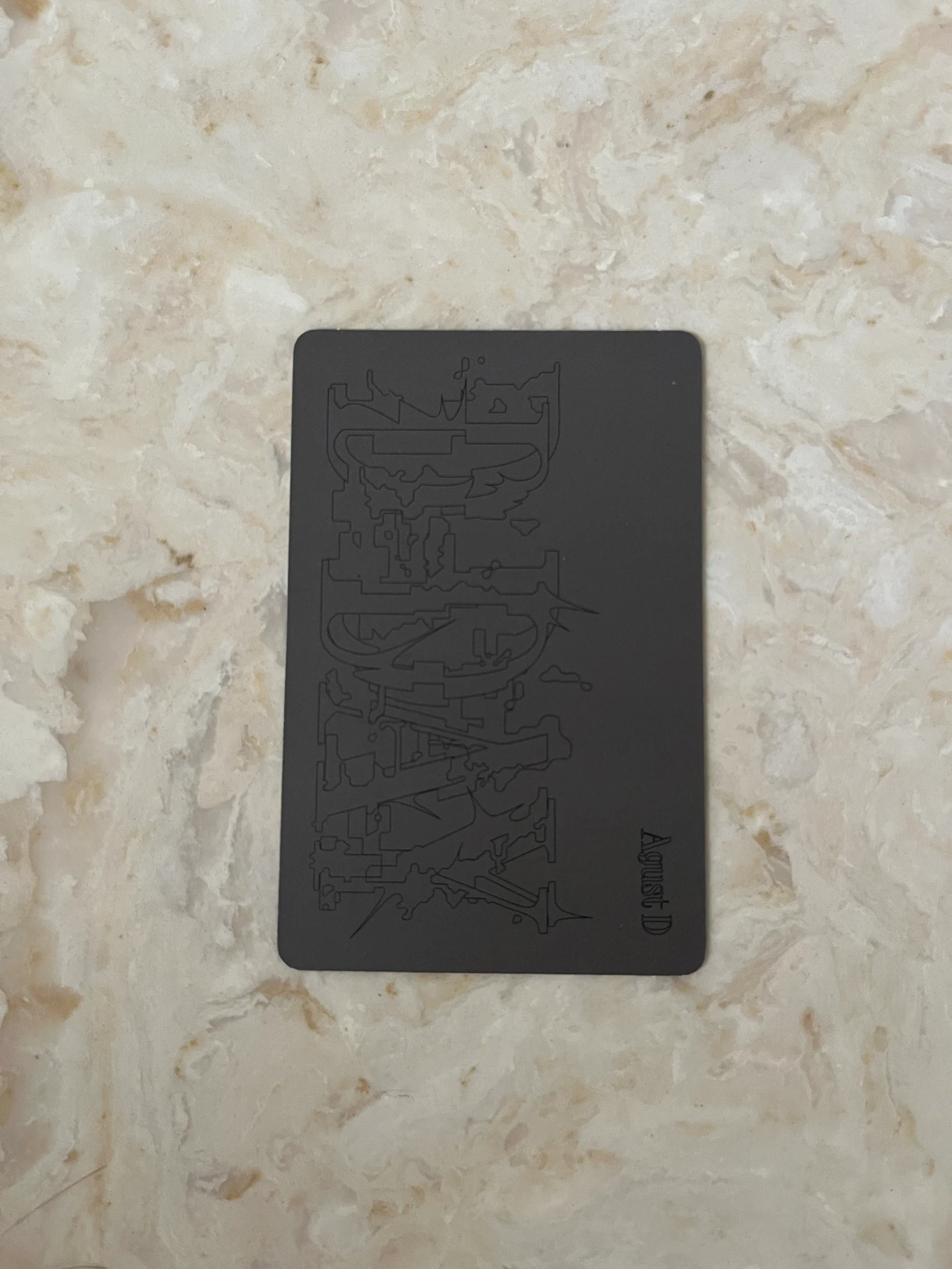 BTS SUGA BTS - SUGA - D-DAY Album album photocard version 02 listing photo 2