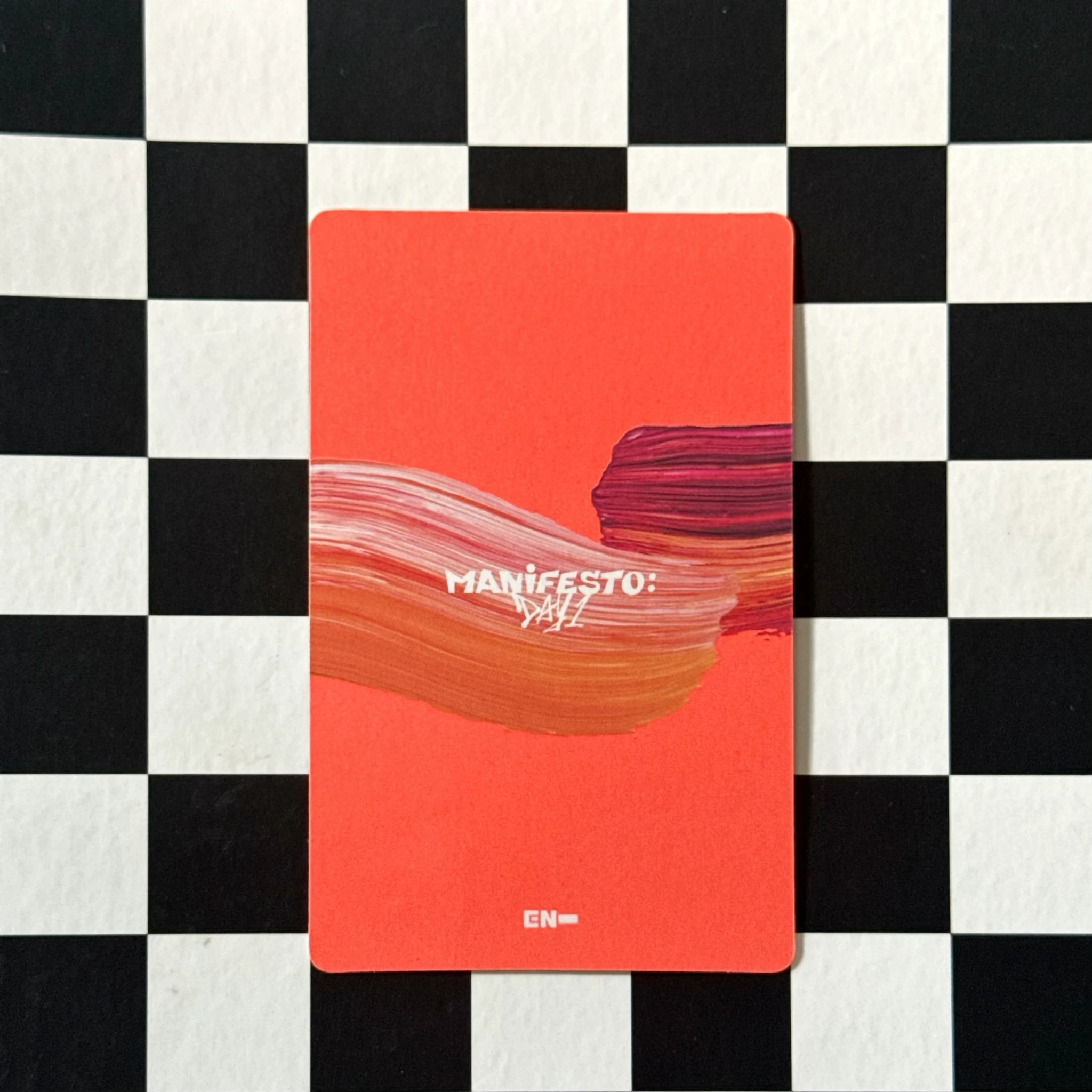 ENHYPEN Jay ENHYPEN - Jay - MANIFESTO: DAY 1 Album korean album engene version album photocard D version listing photo 2