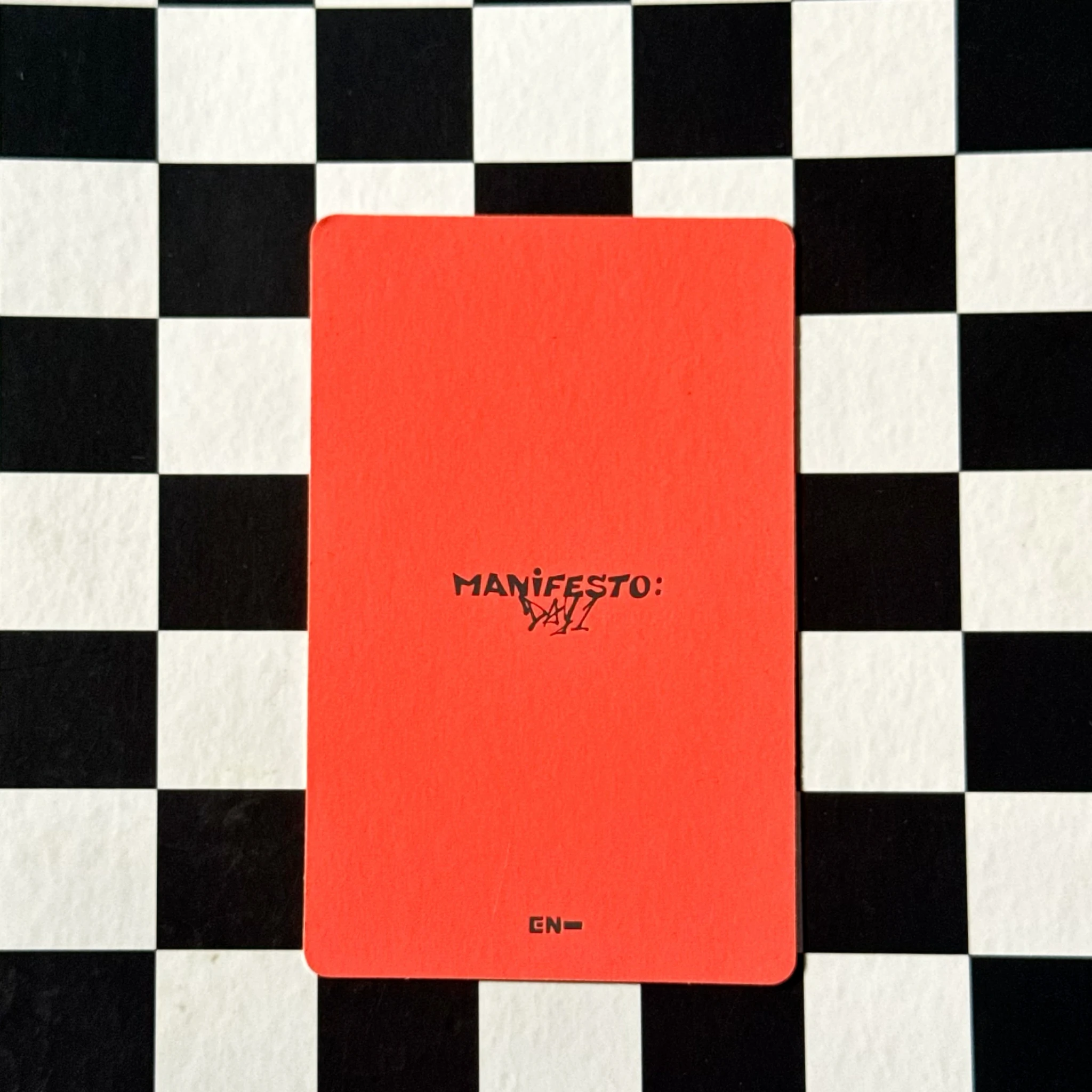 ENHYPEN Jungwon ENHYPEN - Jungwon - MANIFESTO: DAY 1 Album album photocard listing photo 2