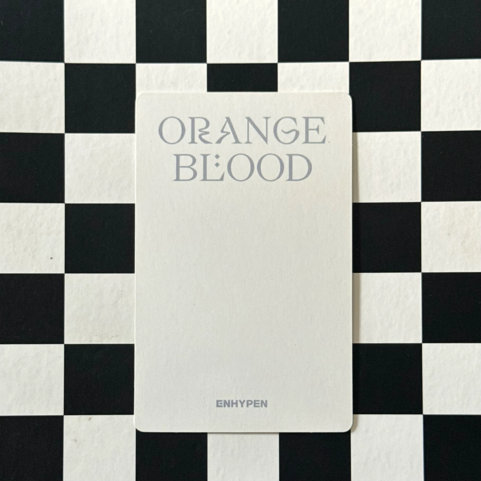 ENHYPEN Ni-ki ENHYPEN - Ni-ki - ORANGE BLOOD Album purchase benefit target exclusive EU exclusive listing photo 2