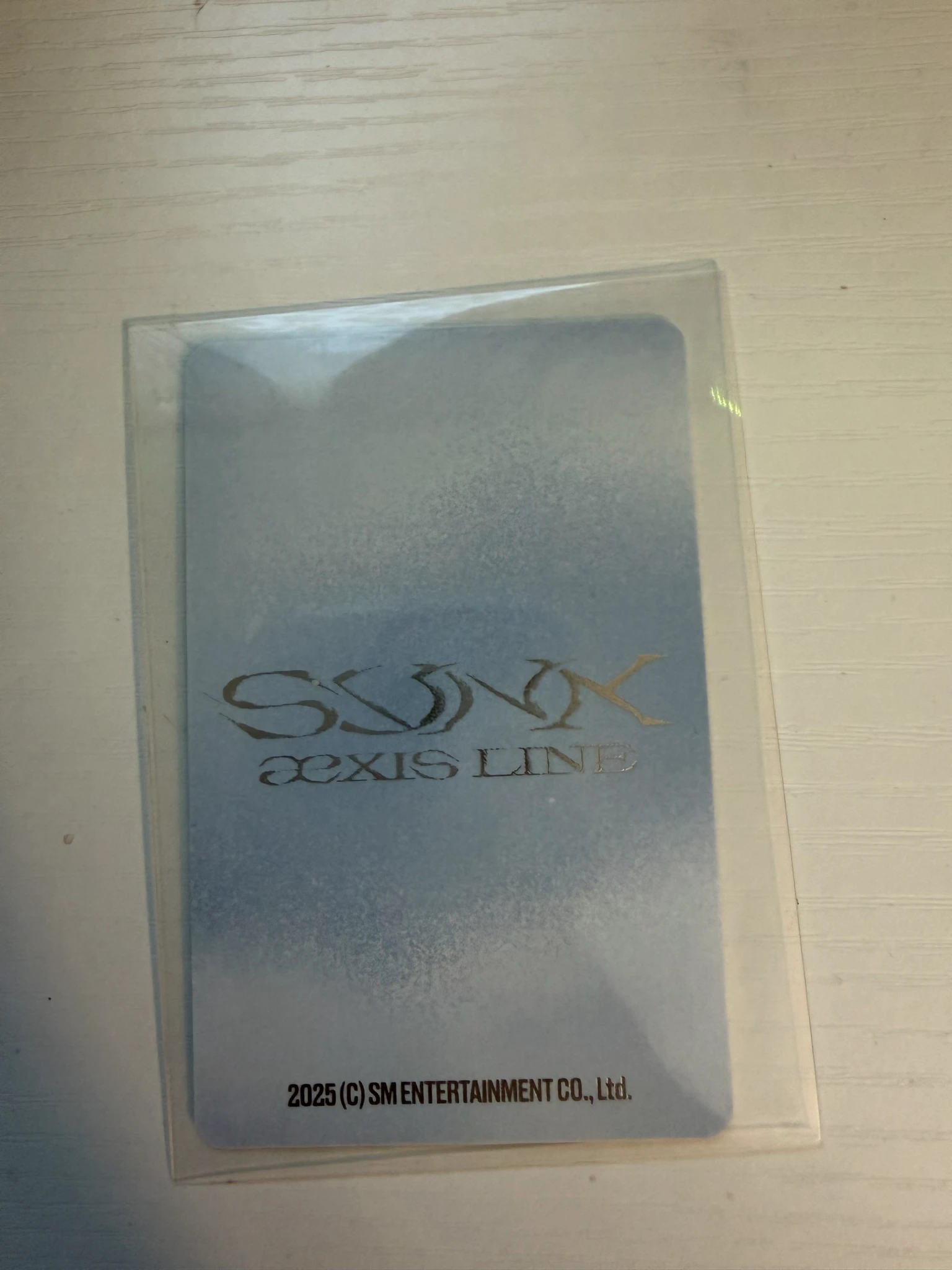 aespa Karina aespa - Karina - SYNK : aeXIS LINE  Event merch photocard tour merch trading card X version listing photo 2
