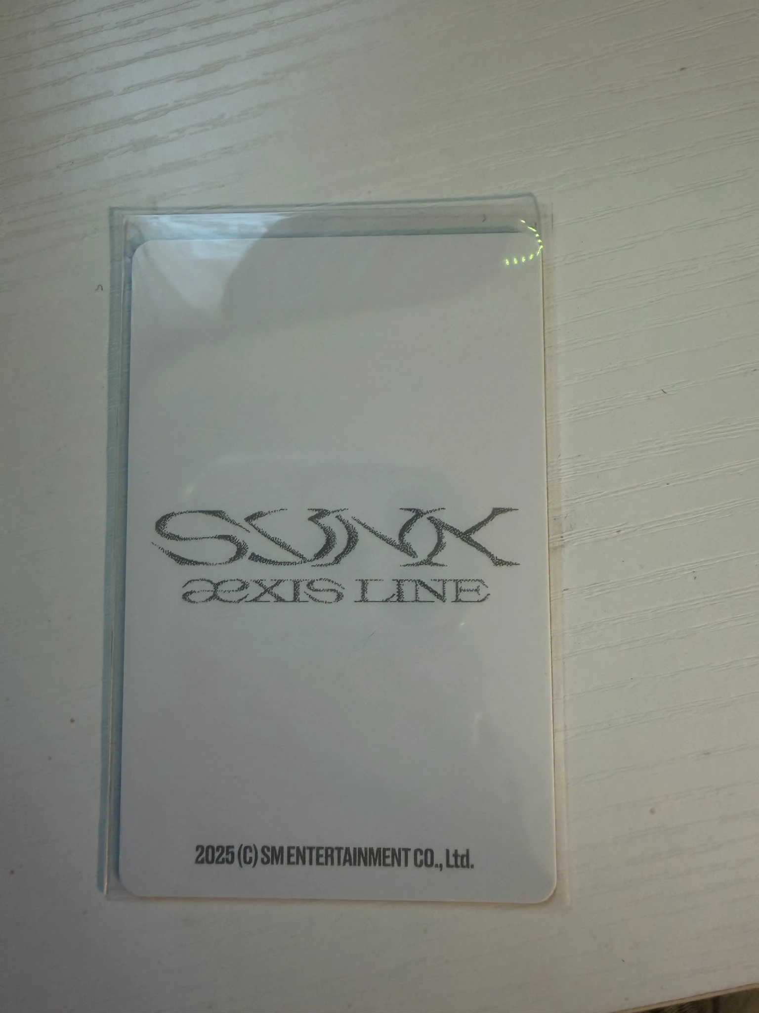 aespa Winter aespa - Winter - SYNK : aeXIS LINE  Event merch photocard tour merch trading card X version listing photo 2