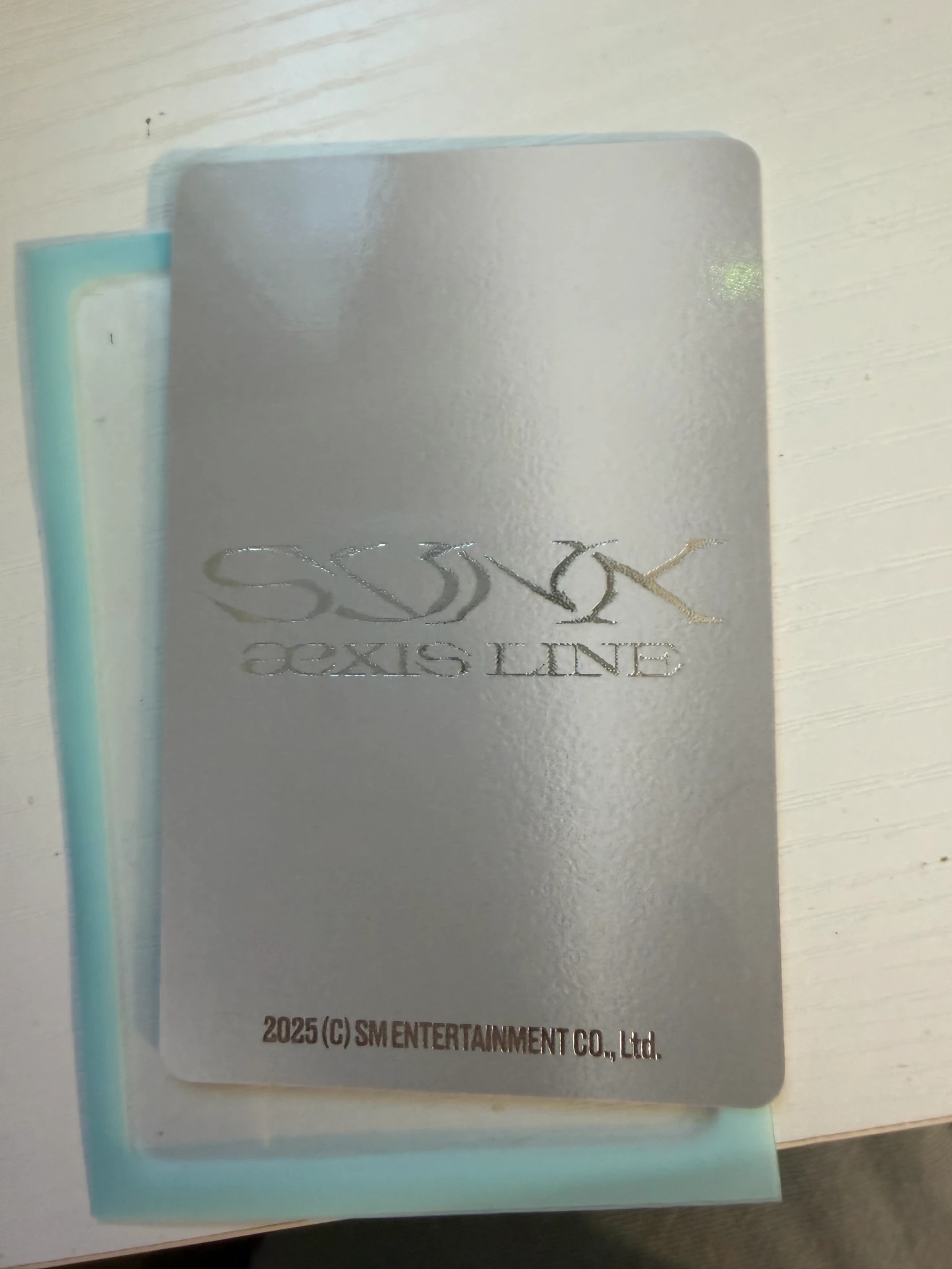 aespa Winter aespa - Winter - SYNK : aeXIS LINE  Event merch photocard tour merch trading card Y version listing photo 2