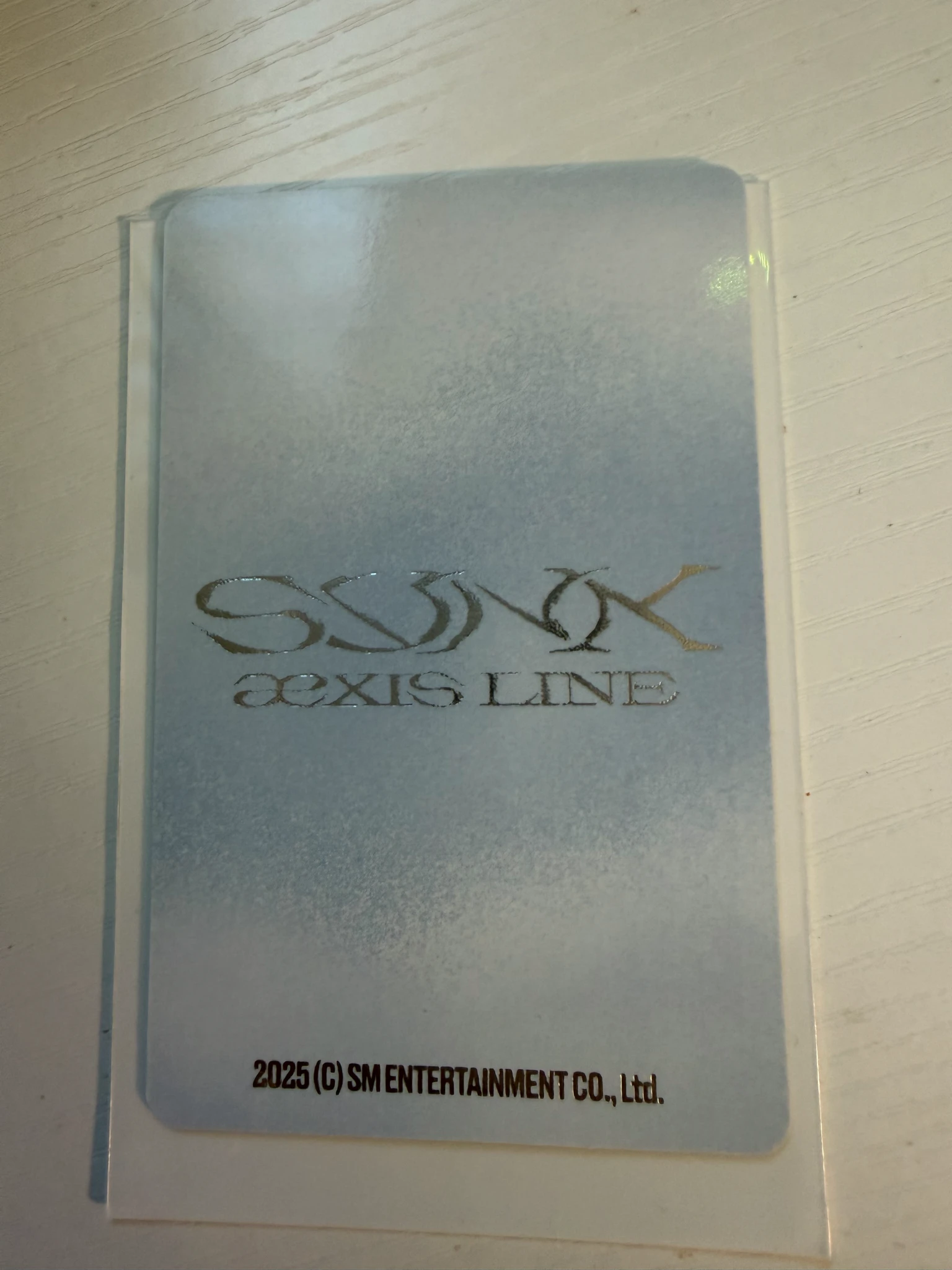 aespa aespa - Winter & Ningning - SYNK : aeXIS LINE  Event merch photocard tour merch trading card X version unit photocard listing photo 2