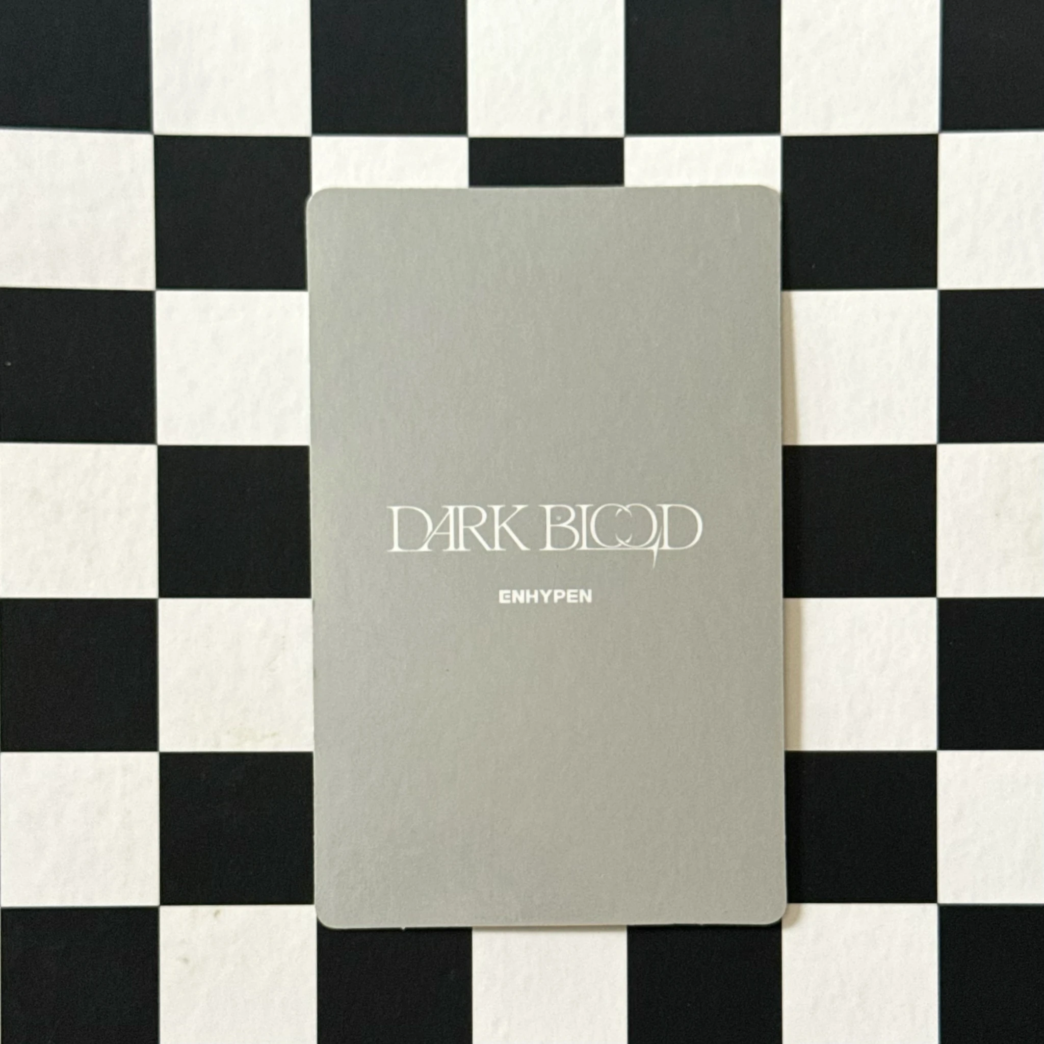 ENHYPEN Jay ENHYPEN - Jay - DARK BLOOD Album engene version korean album album photocard listing photo 2