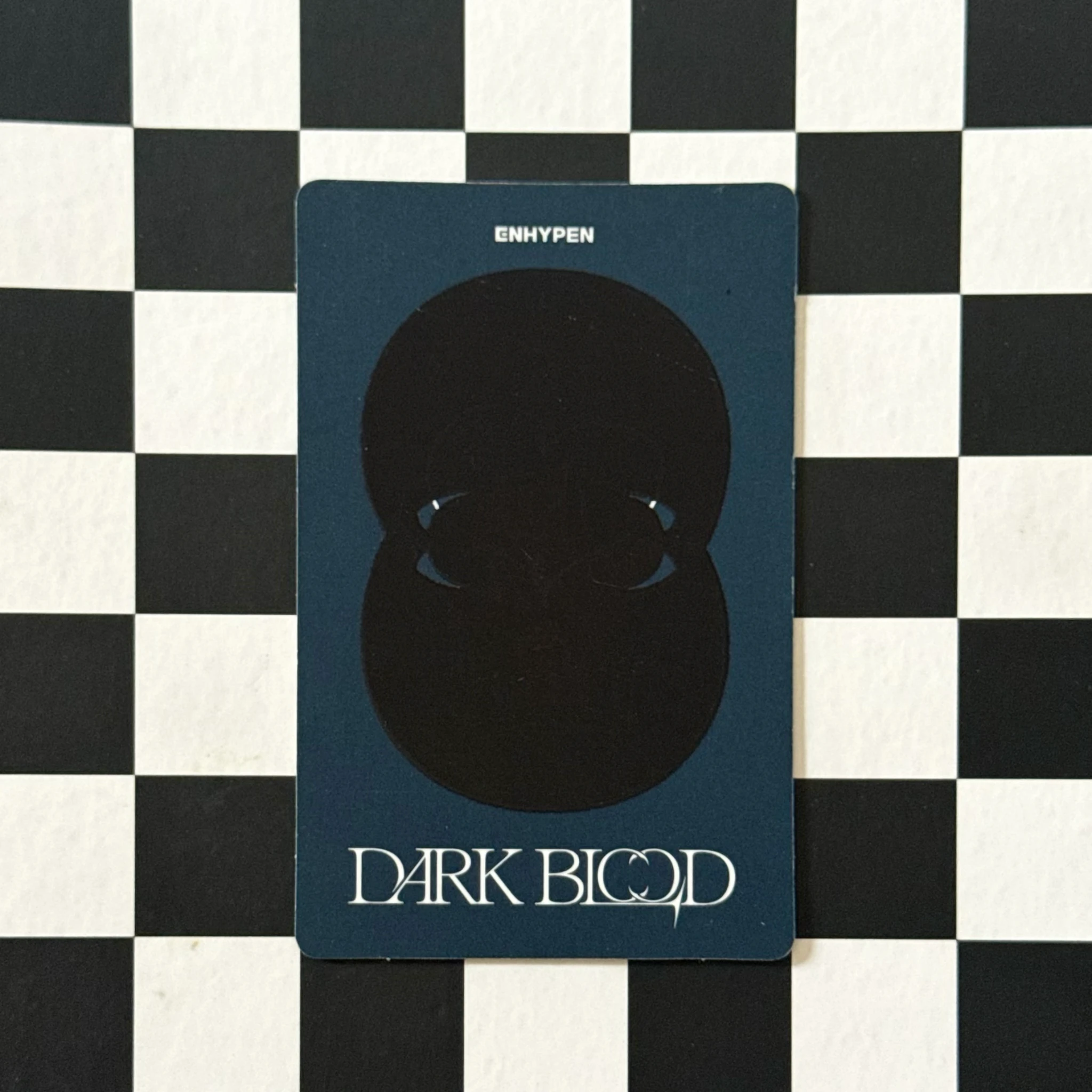 ENHYPEN Sunoo ENHYPEN - Sunoo - DARK BLOOD Album album photocard full version message card listing photo 2