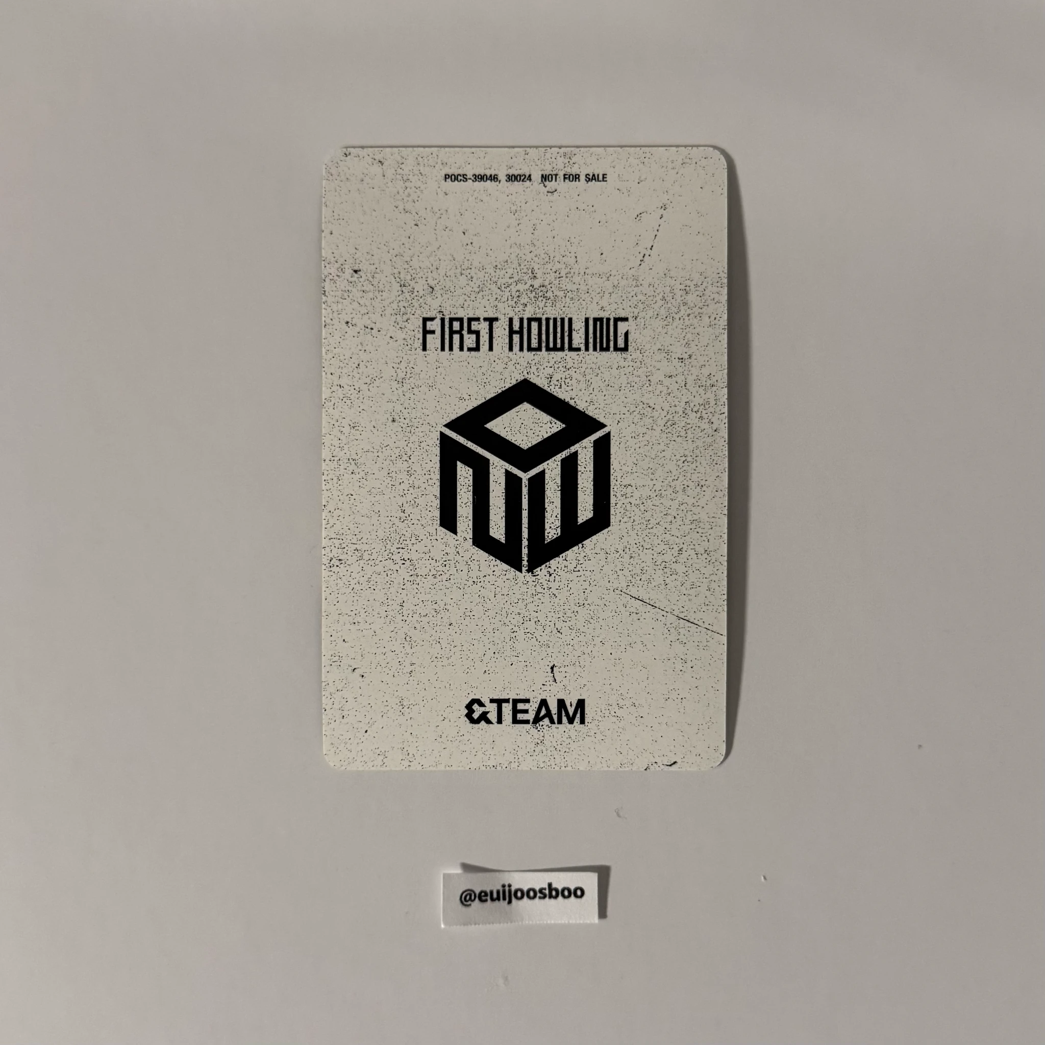 &TEAM Fuma &TEAM - Fuma - First Howling : NOW  Album standard ver. listing photo 2