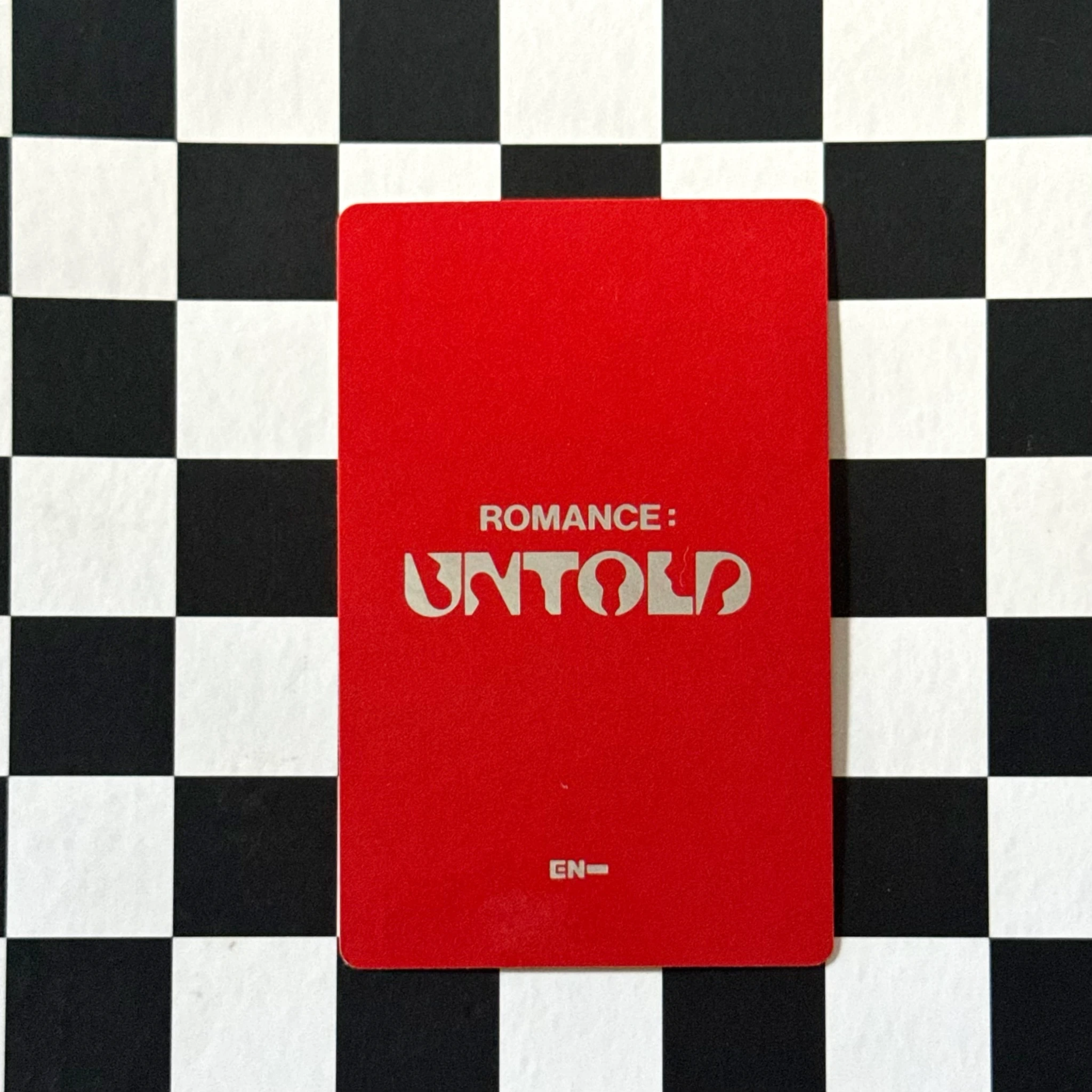 ENHYPEN Jay ENHYPEN - Jay - ROMANCE: UNTOLD Album album photocard Inceptio ver listing photo 2