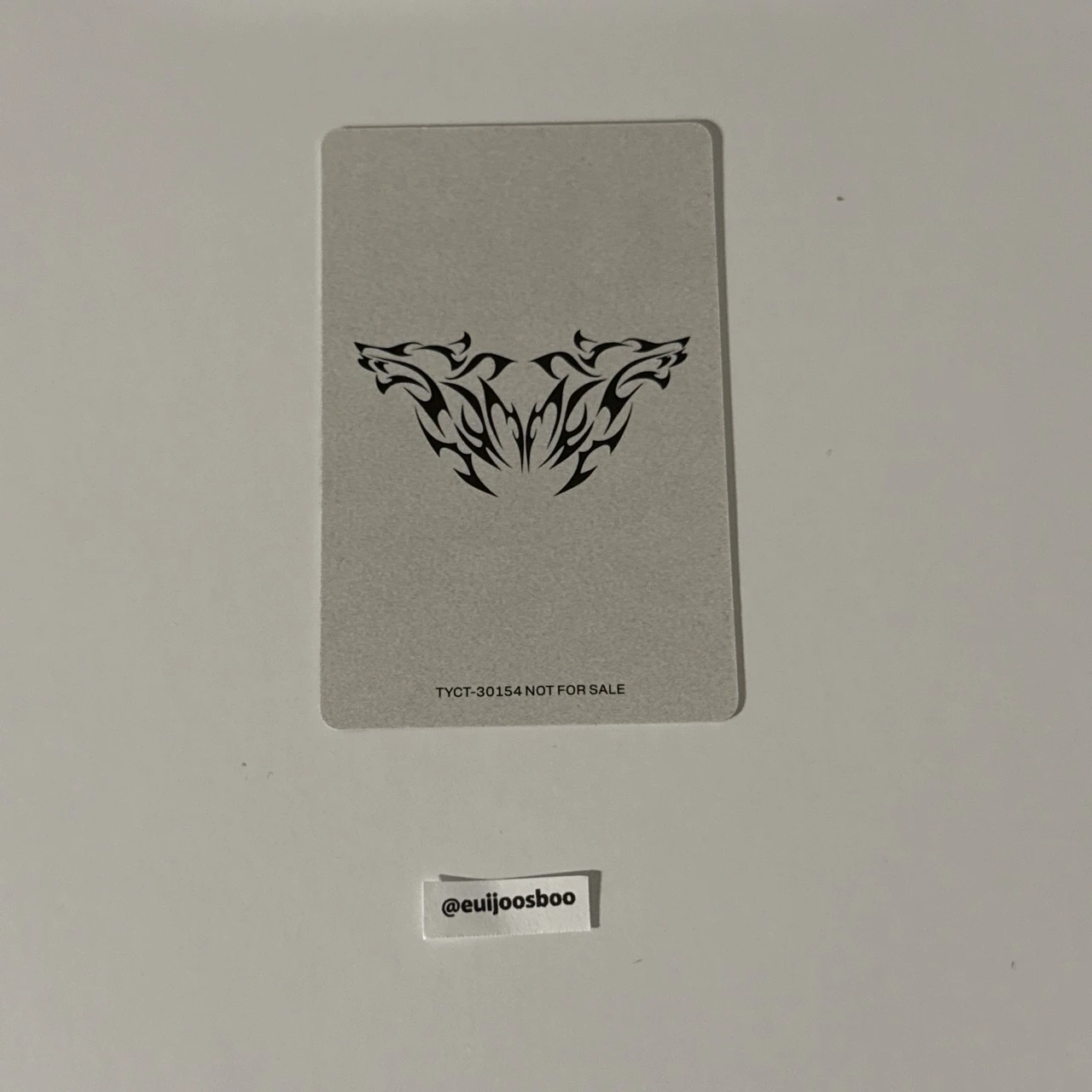 &TEAM Fuma &TEAM - Fuma - Go in Blind - EP Album album photocard standard version id card listing photo 2