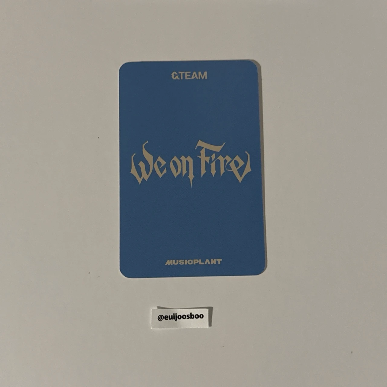 &TEAM Fuma &TEAM - Fuma - We on Fire  Album musicplant (music plant) video call (fancall) listing photo 2