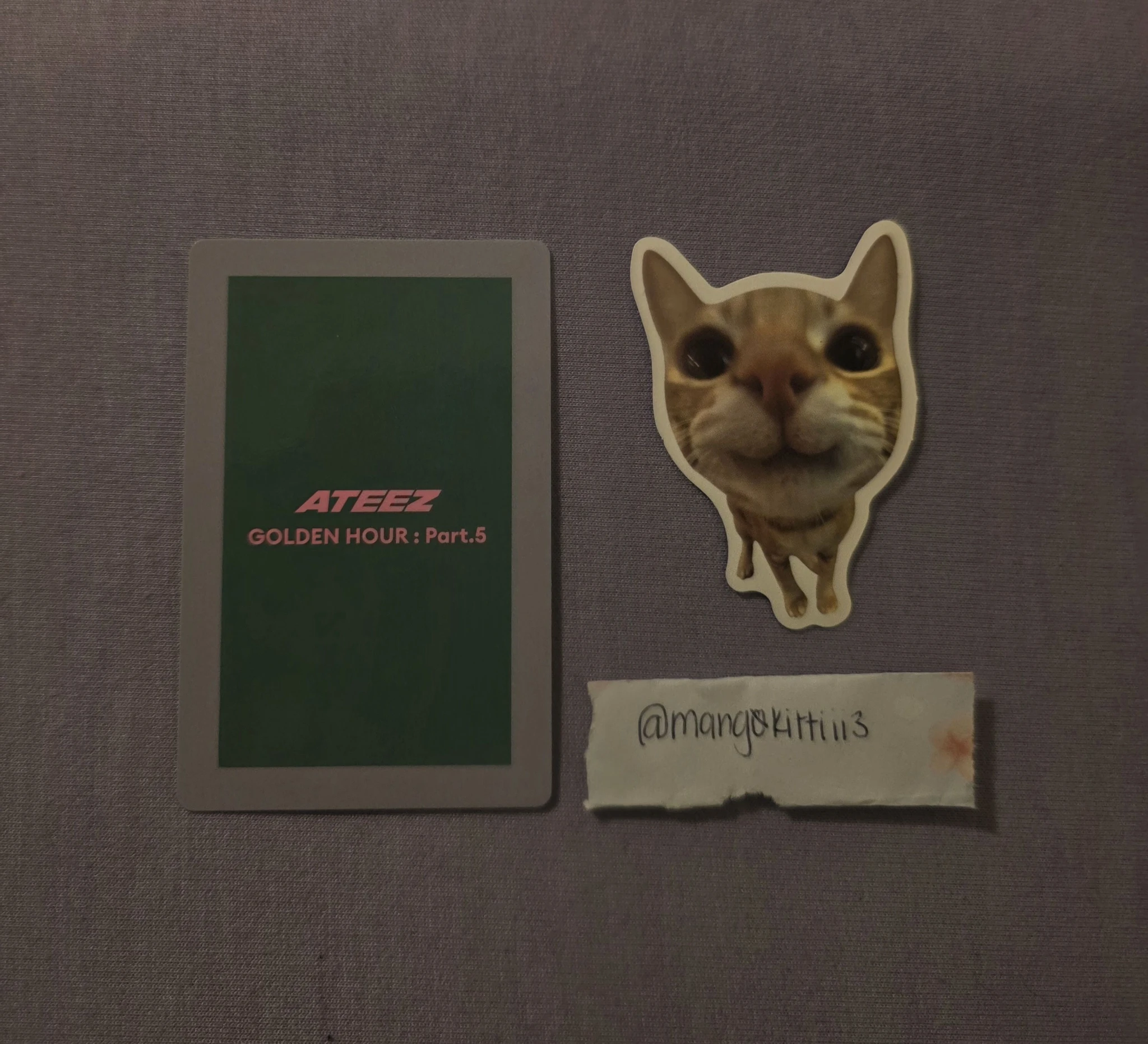 ATEEZ Yunho ATEEZ - Yunho - GOLDEN HOUR : Part.5 Album album photocard diary version version 2 listing photo 2