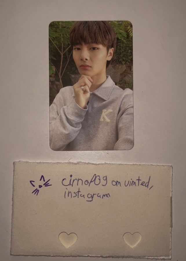 Stray Kids I.N Stray Kids - I.N - NoEasy Album album photocard double-sided front side listing photo 2