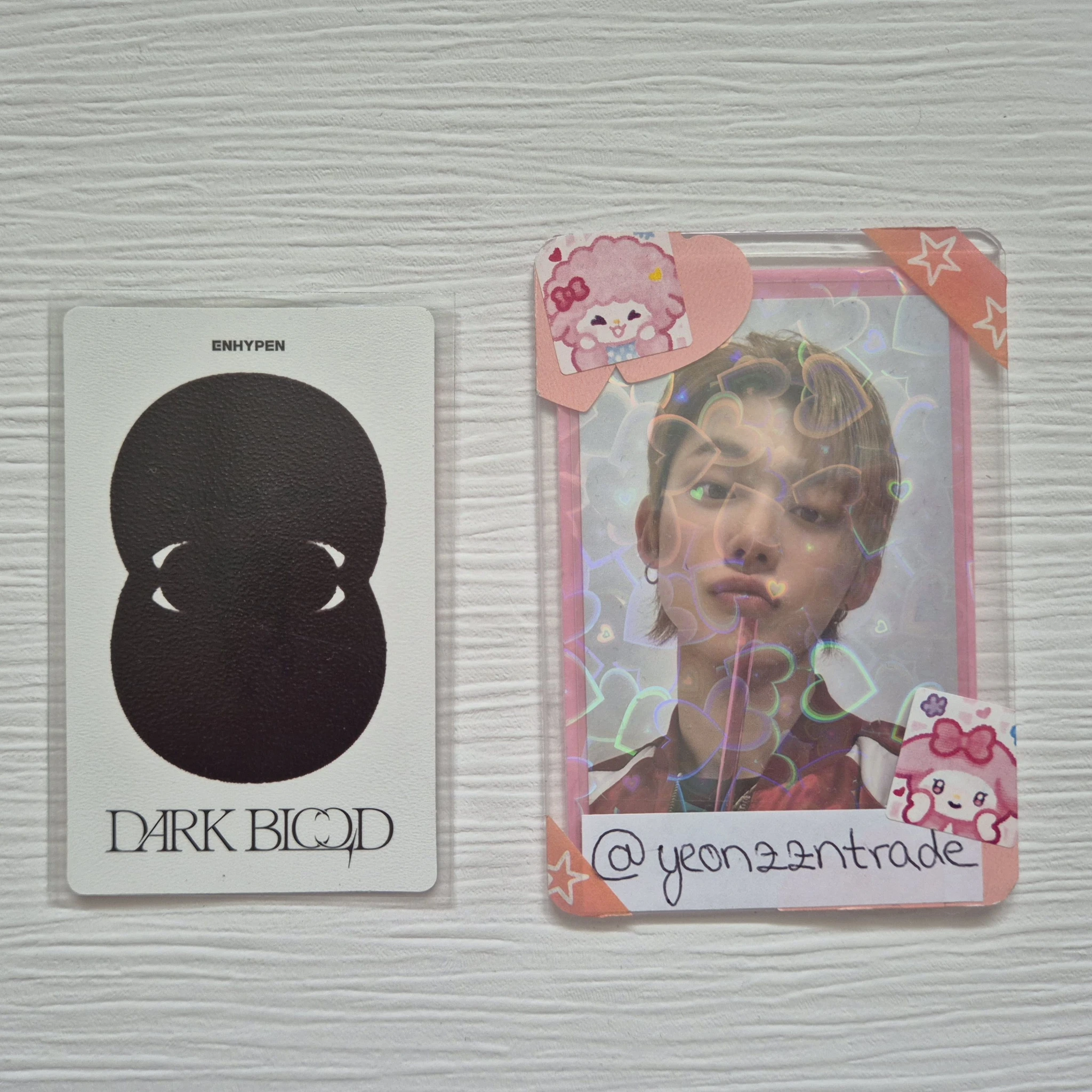 ENHYPEN Evan (Heeseung) ENHYPEN - Heeseung - DARK BLOOD Album new version korean album album photocard listing photo 2