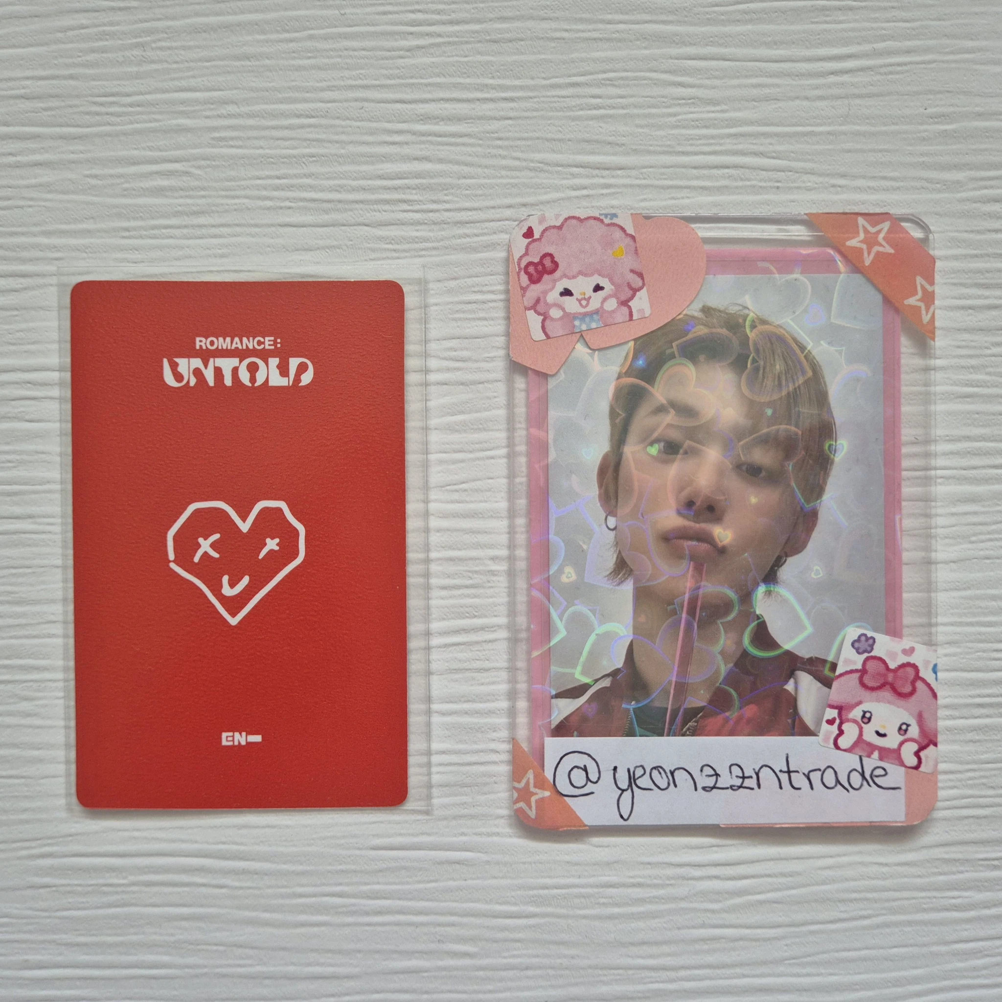 ENHYPEN Evan (Heeseung) ENHYPEN - Heeseung - ROMANCE: UNTOLD Album Concession B korean album album photocard listing photo 2