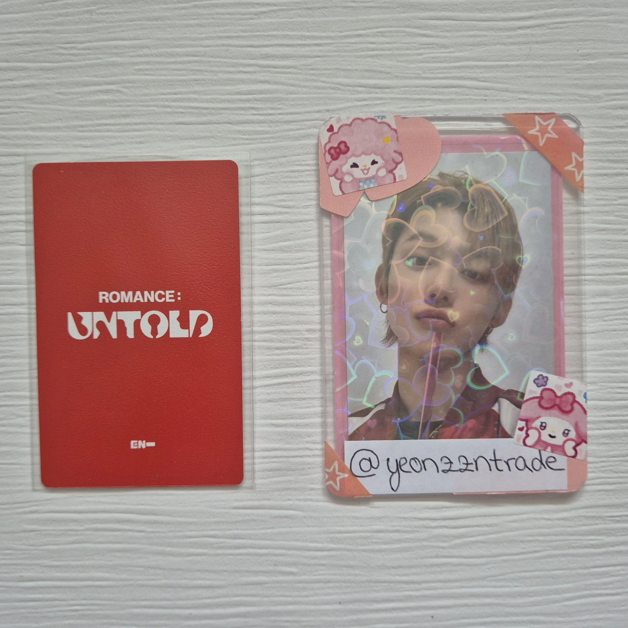 ENHYPEN Evan (Heeseung) ENHYPEN - Heeseung - ROMANCE: UNTOLD Album weverse albums ver. listing photo 2