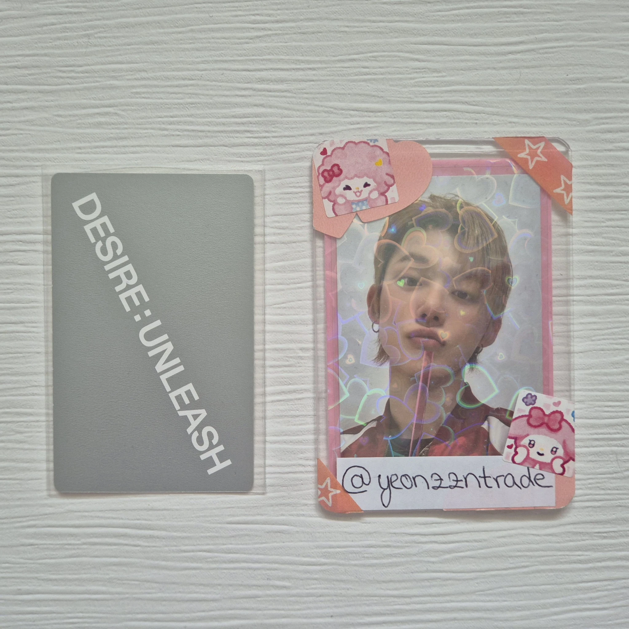 ENHYPEN Evan (Heeseung) ENHYPEN - Heeseung - DESIRE: UNLEASH Album listing photo 2