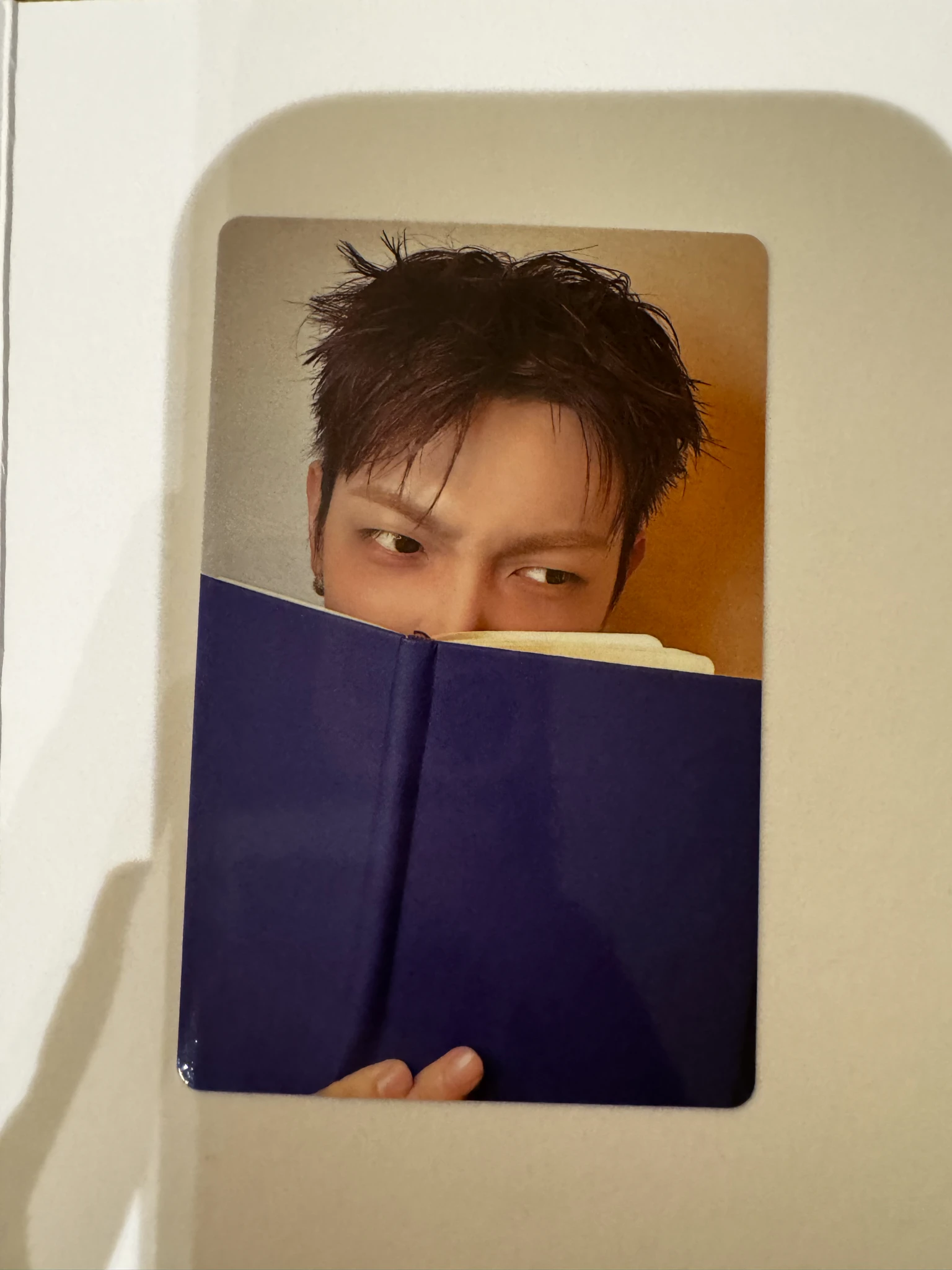 ATEEZ Hongjoong ATEEZ - Hongjoong - GOLDEN HOUR : Part.5 Album pob (pre-order benefit) barnes & noble (b&n) exclusive hello82 listing photo 2