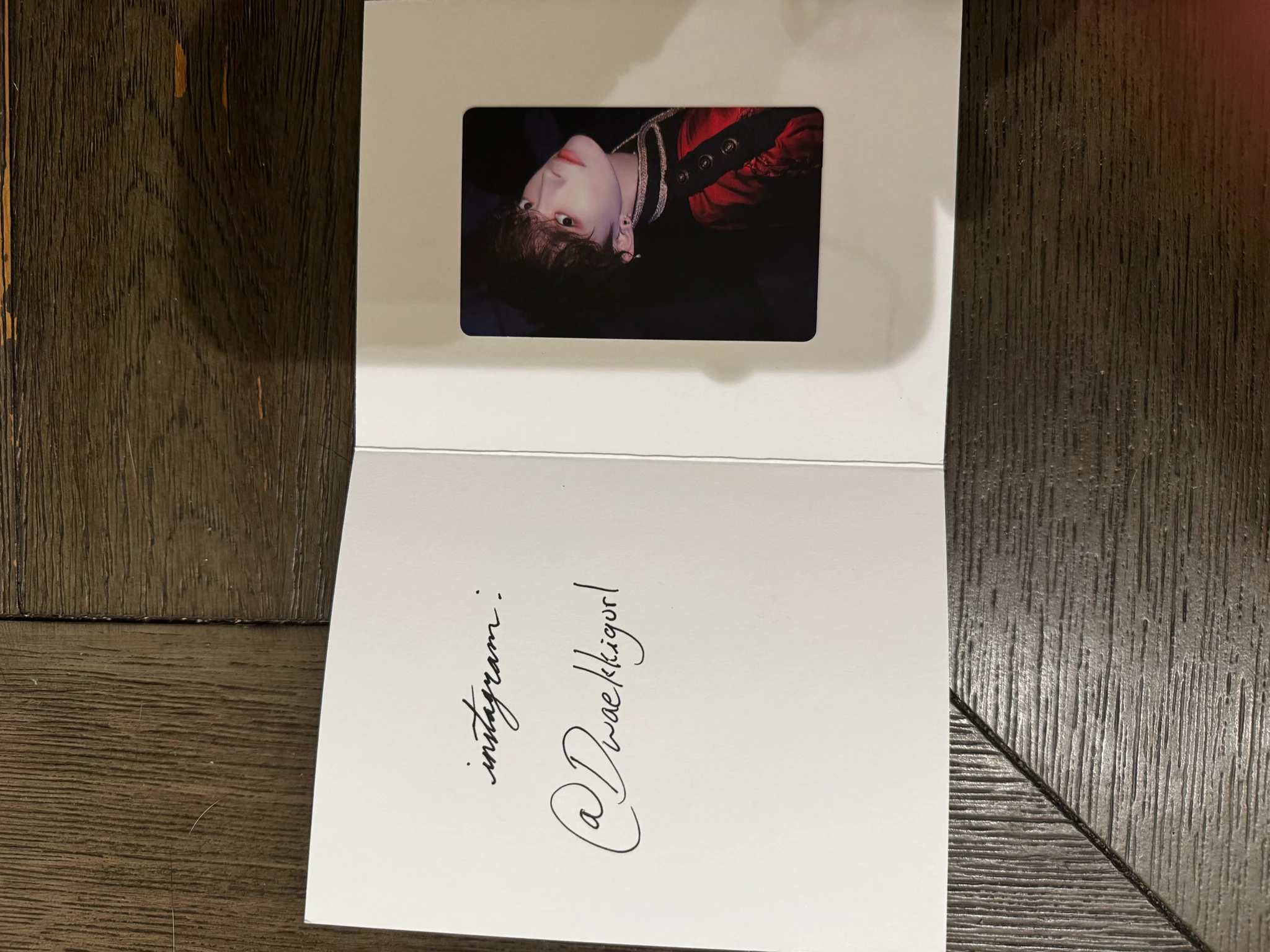 ATEEZ Hongjoong ATEEZ - Hongjoong - THE WORLD EP.FIN: WILL Album album photocard listing photo 2