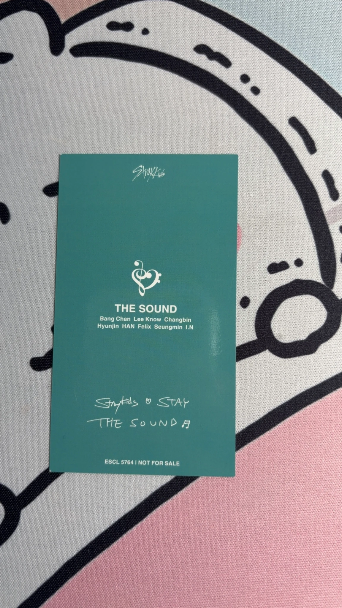 Stray Kids Hyunjin Stray Kids - Hyunjin - The Sound Album album photocard regular version listing photo 2