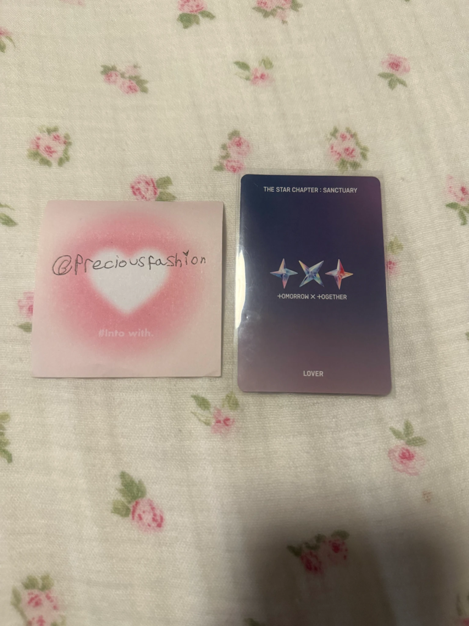 TOMORROW X TOGETHER Taehyun TOMORROW X TOGETHER - Taehyun - The Star Chapter: Sanctuary Album album photocard lover ver. listing photo 2