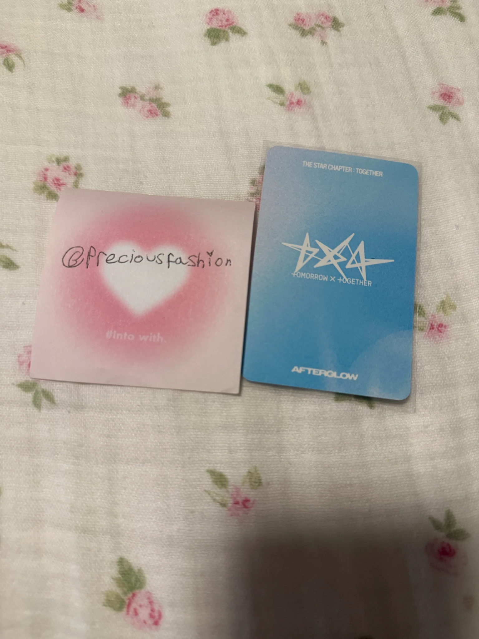 TOMORROW X TOGETHER Beomgyu TOMORROW X TOGETHER - Beomgyu - The Star Chapter: Together Album album photocard afterglow ver. listing photo 2