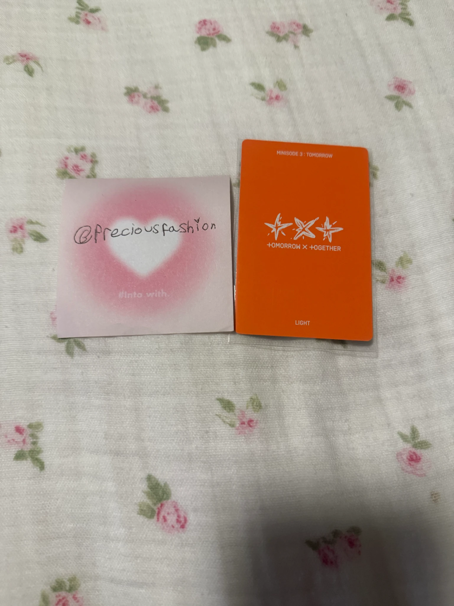 TOMORROW X TOGETHER Beomgyu TOMORROW X TOGETHER - Beomgyu - Minisode 3: Tomorrow Album album photocard light ver. listing photo 2