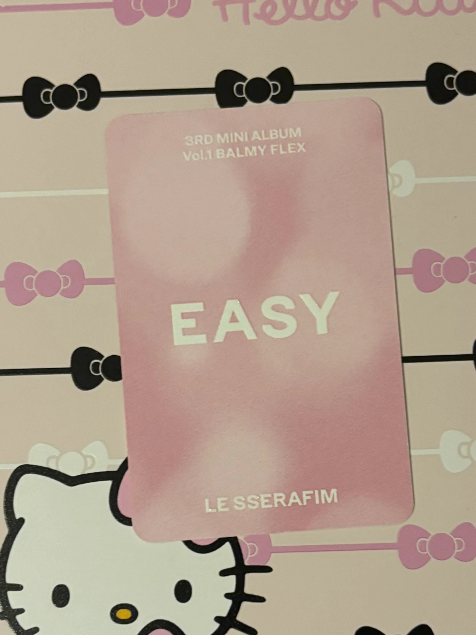 LE SSERAFIM Hong Eunchae LE SSERAFIM - Hong Eunchae - CRAZY Album listing photo 2