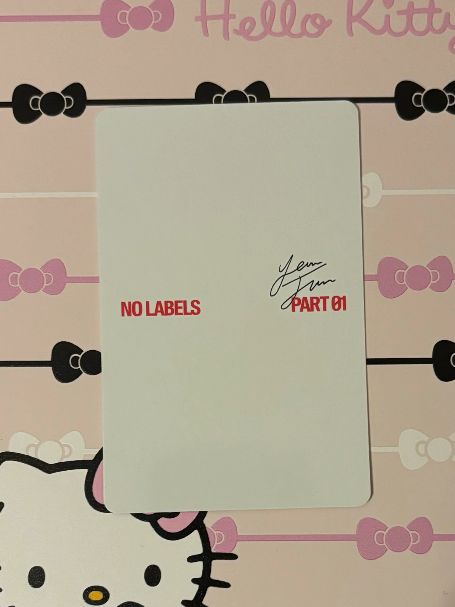 TOMORROW X TOGETHER Yeonjun TOMORROW X TOGETHER - Yeonjun - NO LABELS: PART 01 Album album photocard Trunkshorts Version listing photo 2