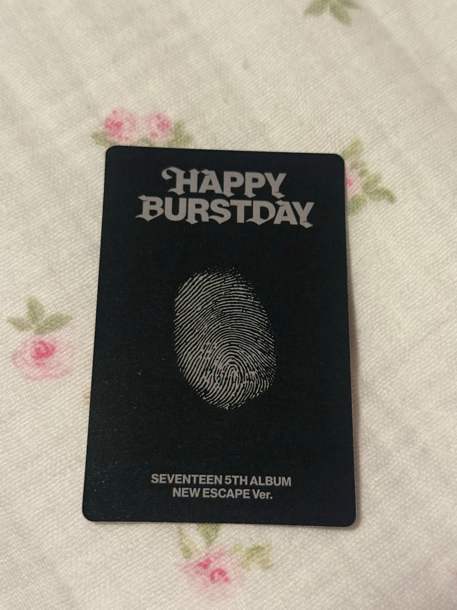 SEVENTEEN Dino SEVENTEEN - Dino - HAPPY BURSTDAY Album new escape version album photocard listing photo 2