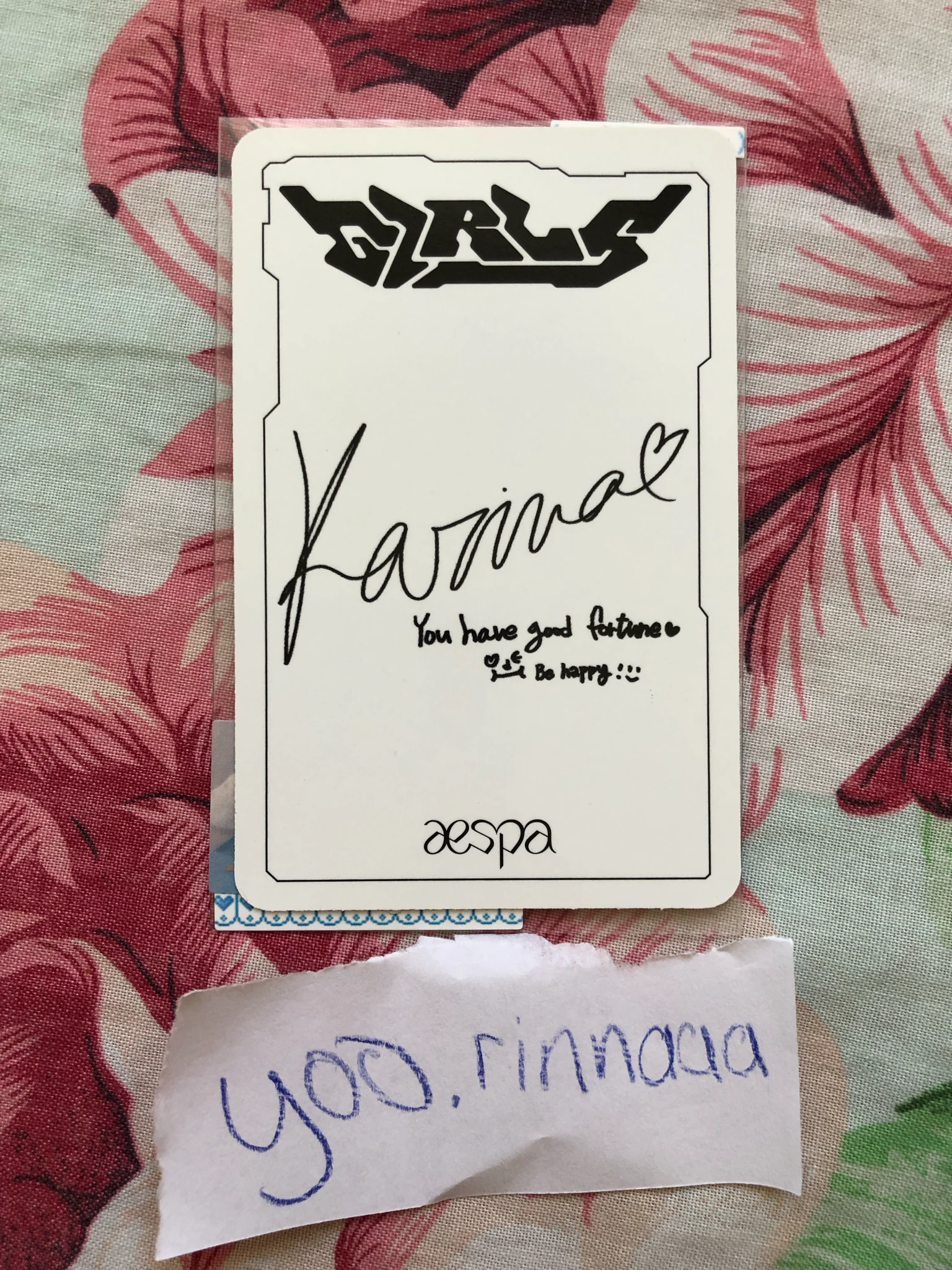 aespa Karina AESPA - Karina - Girls (USA exclusive, photobook ver.) listing photo 2