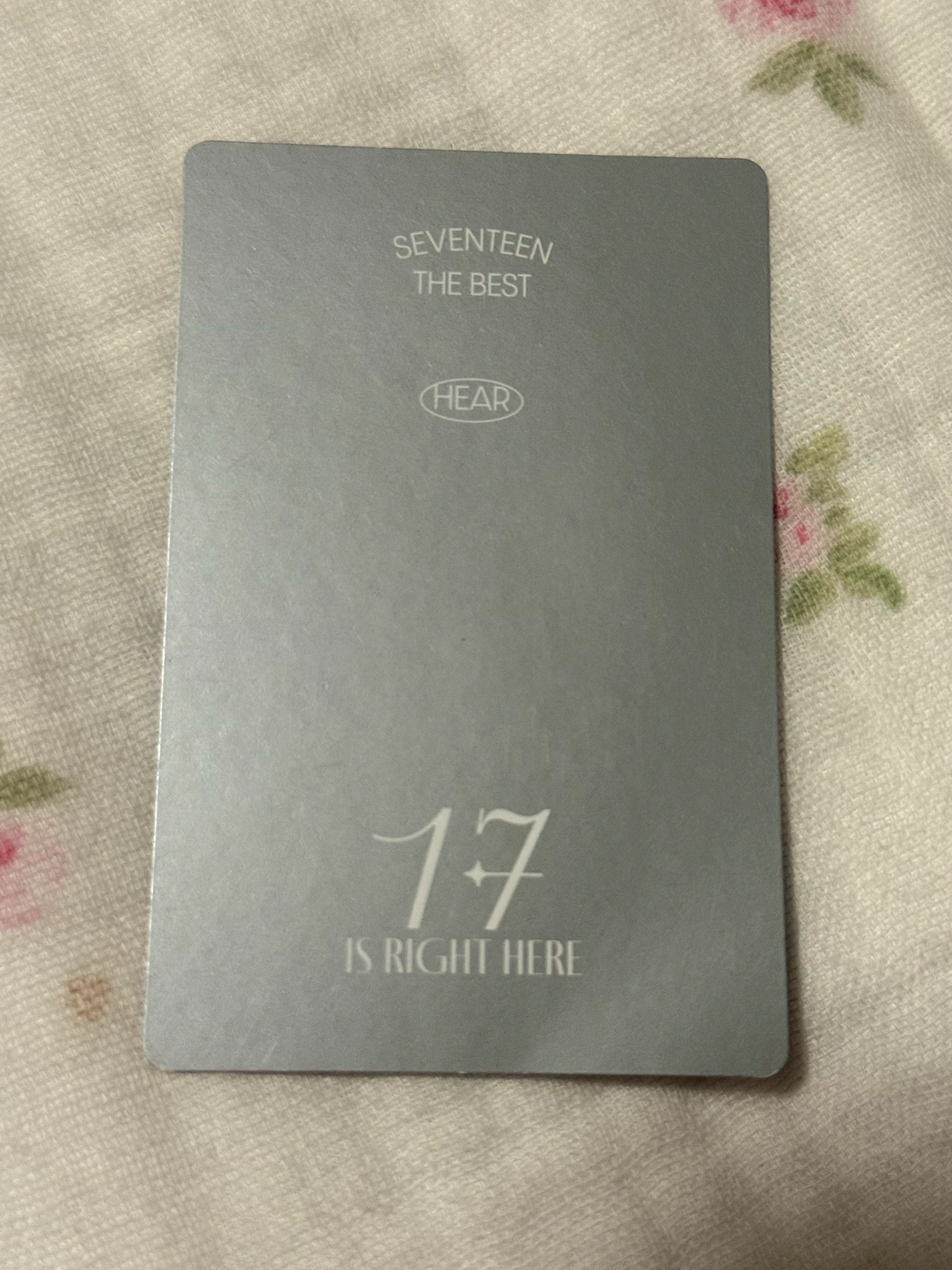 SEVENTEEN Dino SEVENTEEN - Dino - 17 IS RIGHT HERE Album hear version listing photo 2
