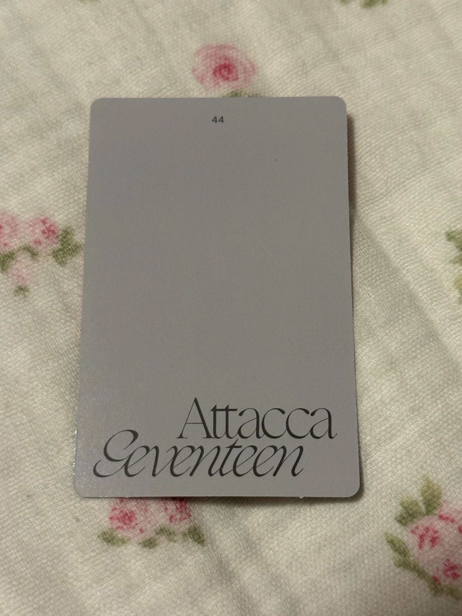 SEVENTEEN Mingyu SEVENTEEN - Mingyu - Attacca Album album photocard listing photo 2
