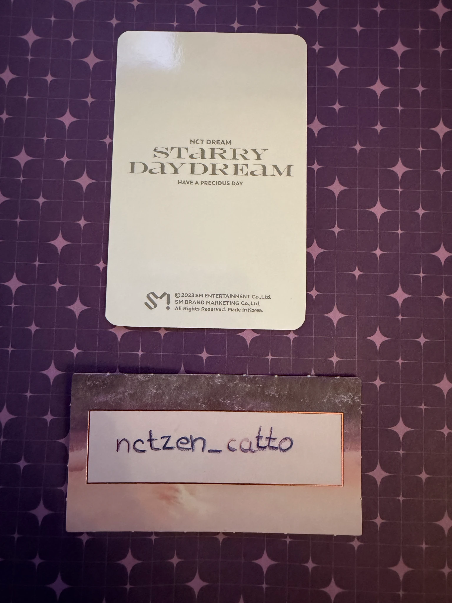 NCT DREAM Jisung NCT DREAM - Jisung - Starry Daydream Other merch photocard listing photo 2