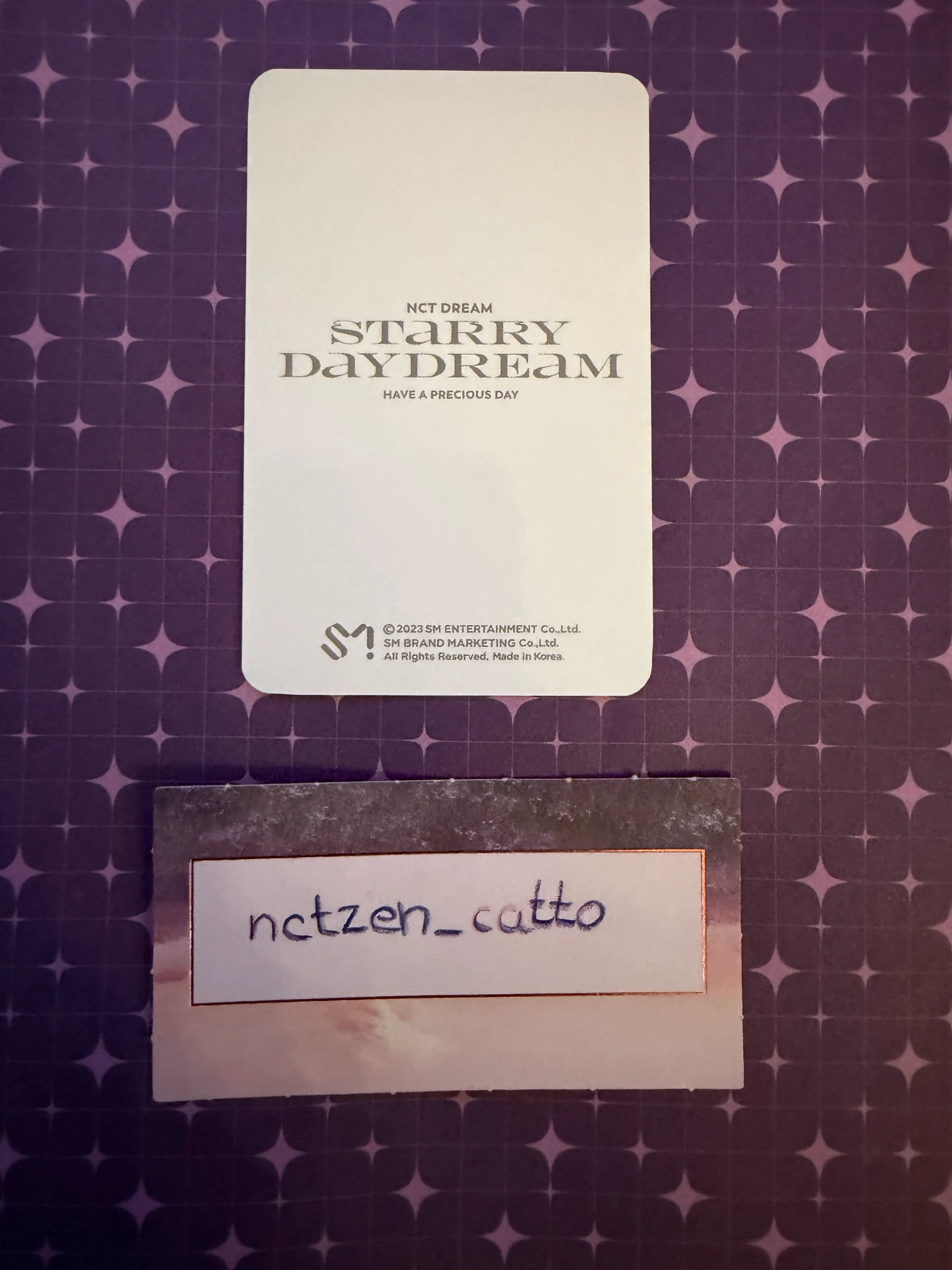 NCT DREAM Jisung NCT DREAM - Jisung - Starry Daydream Other merch photocard listing photo 2